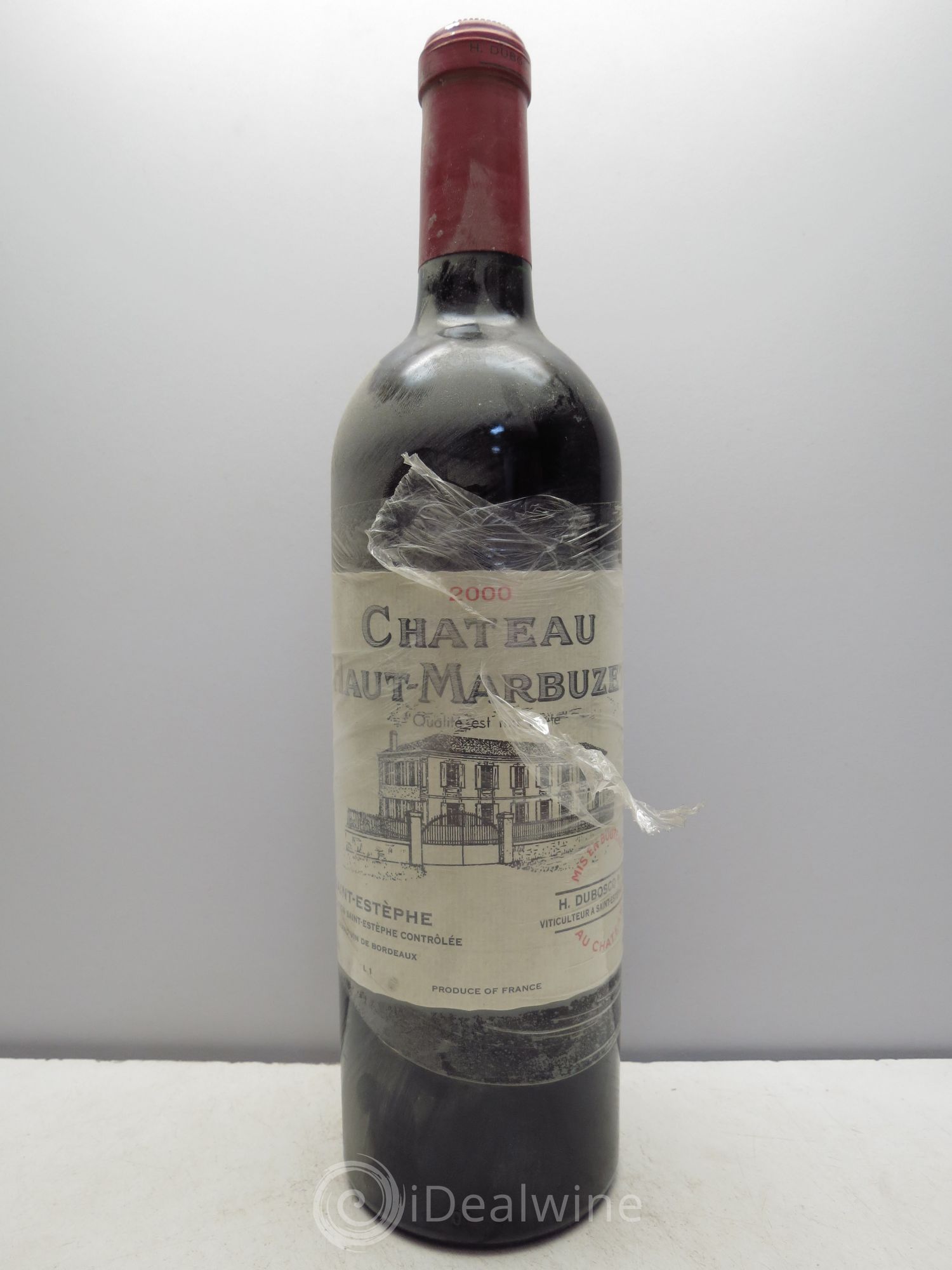 Château Haut Marbuzet 2000 - Lot de 1 bouteille - 0