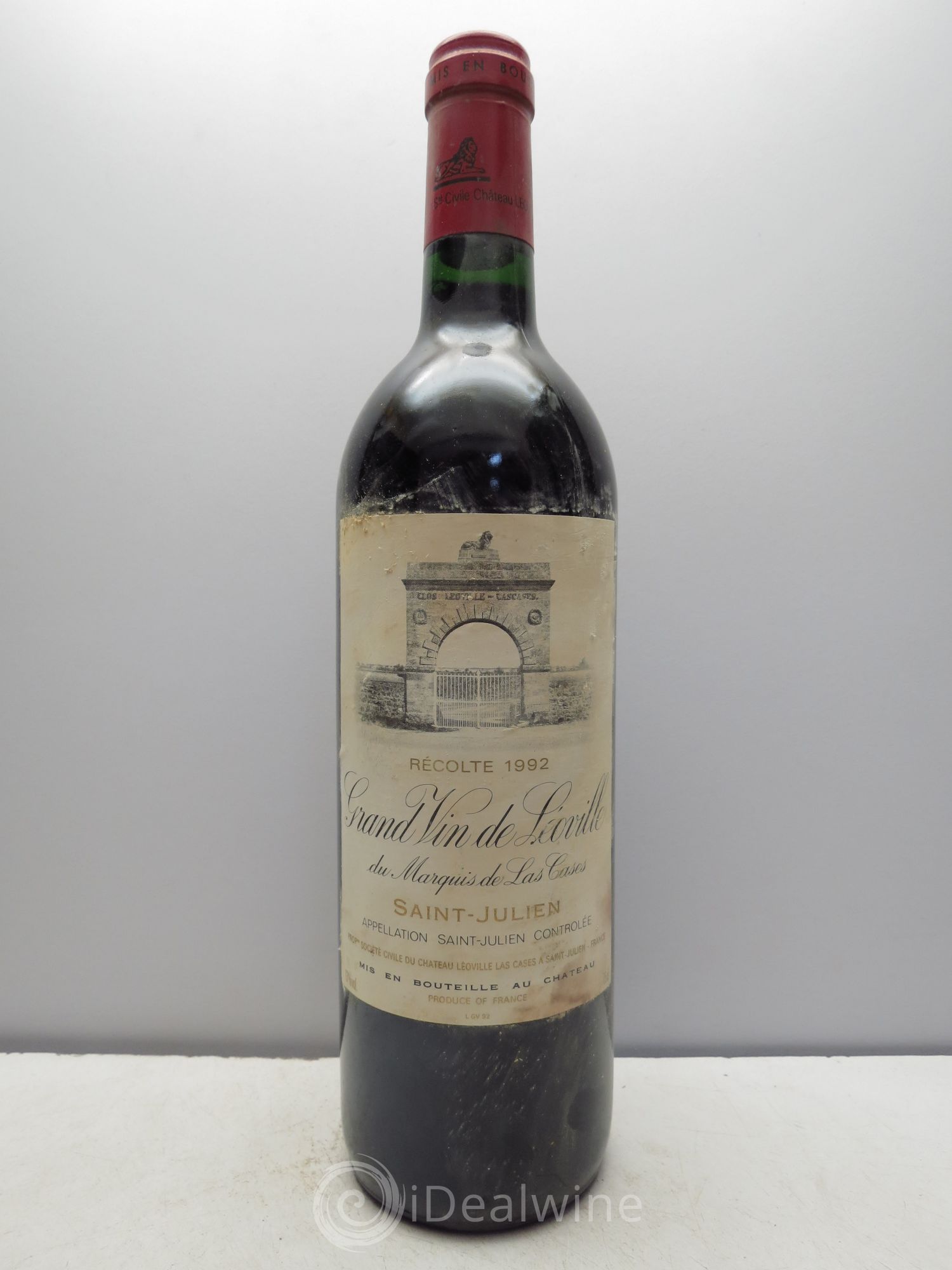 Château Léoville Las Cases 2ème Grand Cru Classé 1992 - Lot de 1 bouteille - 0