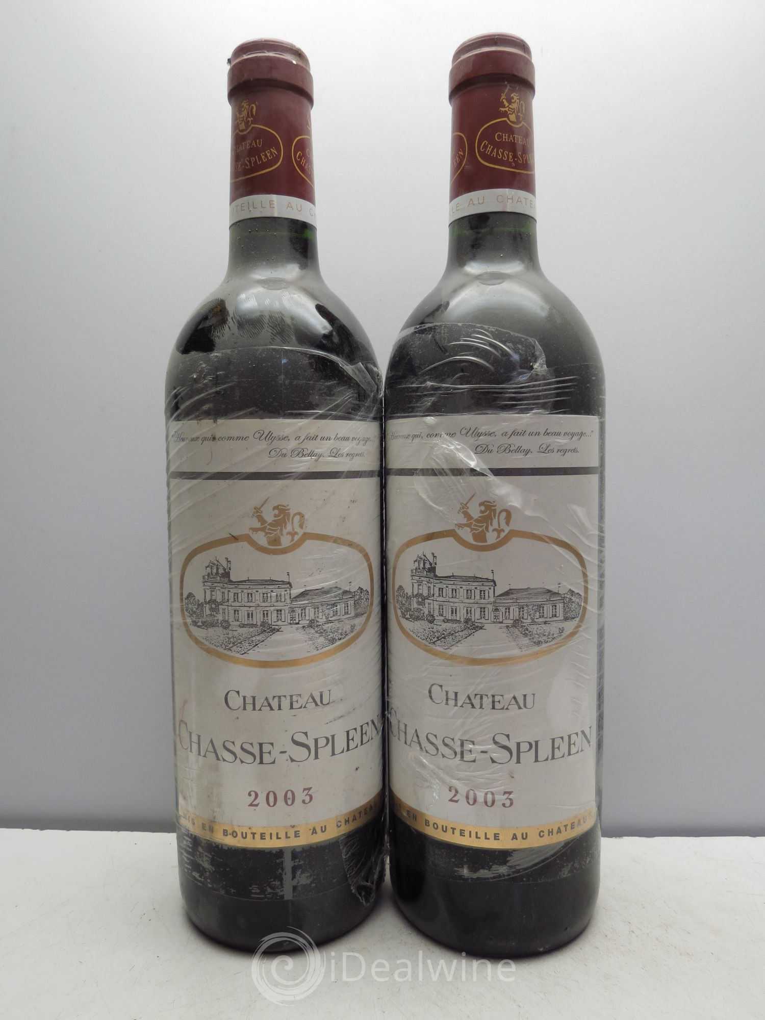 Château Chasse Spleen 2003 - Lot de 2 bouteilles - 0