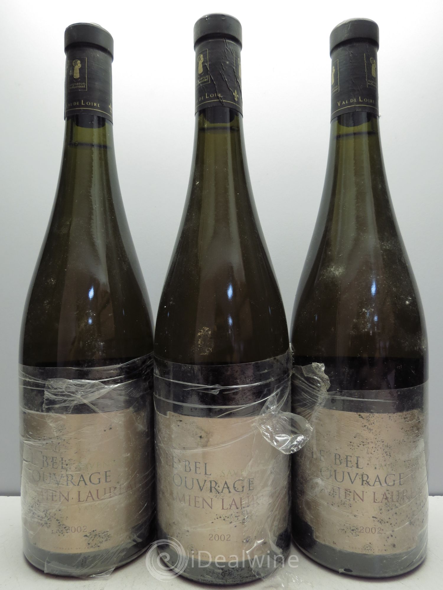 Savennières Damien Laureau le Bel Ouvrage 2002 - Posten von 3 Flaschen - 0