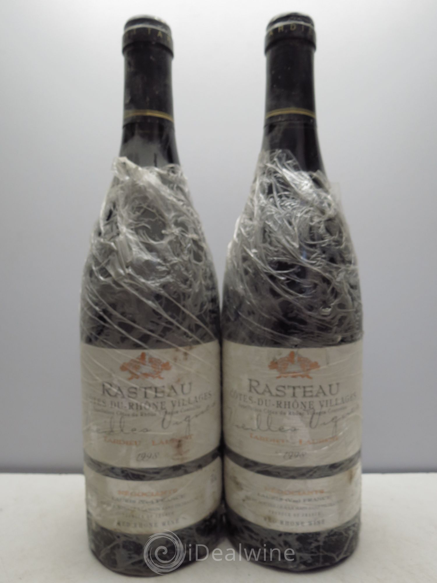Rasteau Vieilles Vignes Tardieu-Laurent 1998 - Lot de 2 bouteilles - 0