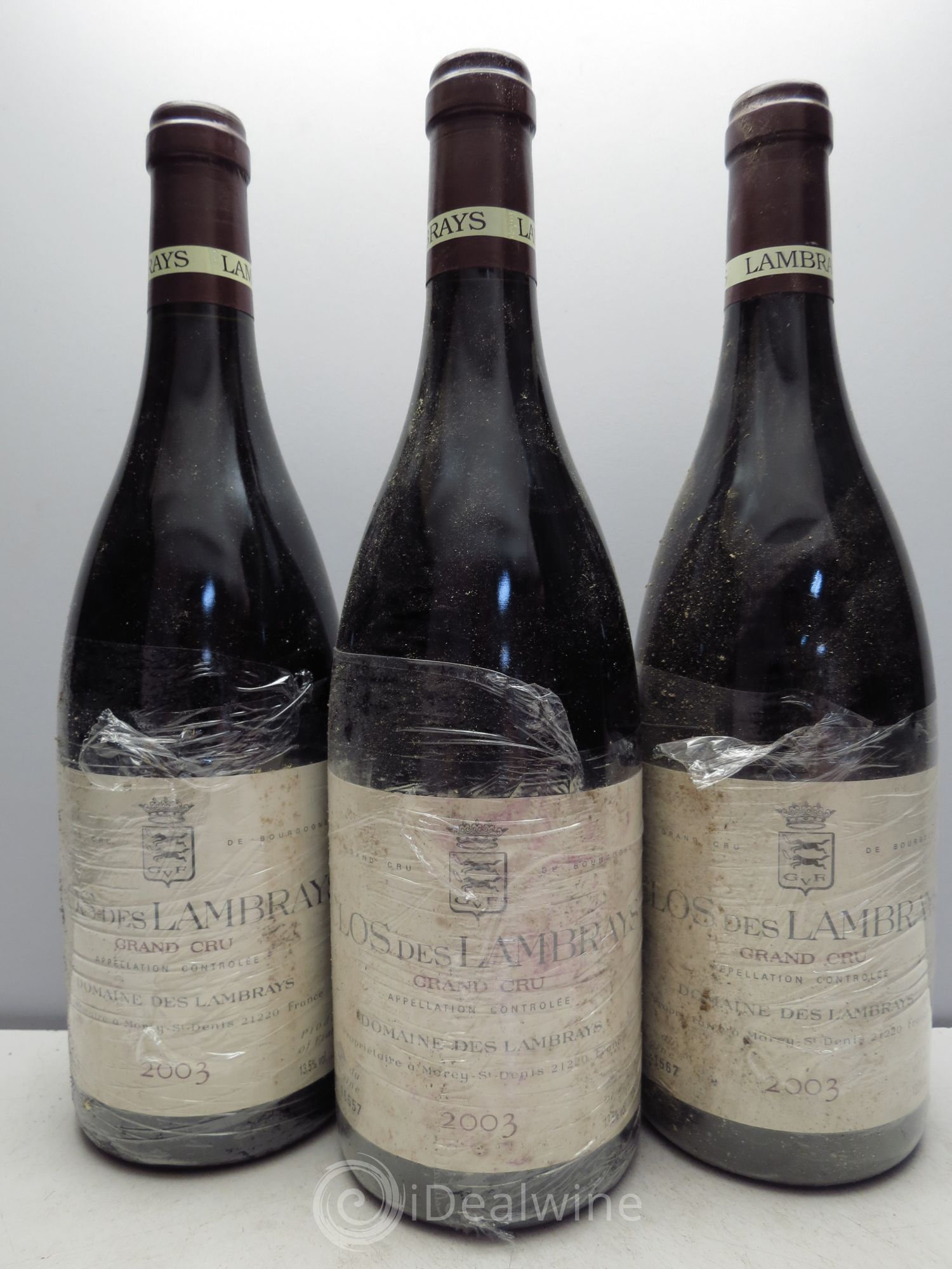 Clos des Lambrays Grand Cru Domaine des Lambrays 2003 - Lot de 3 bouteilles - 0