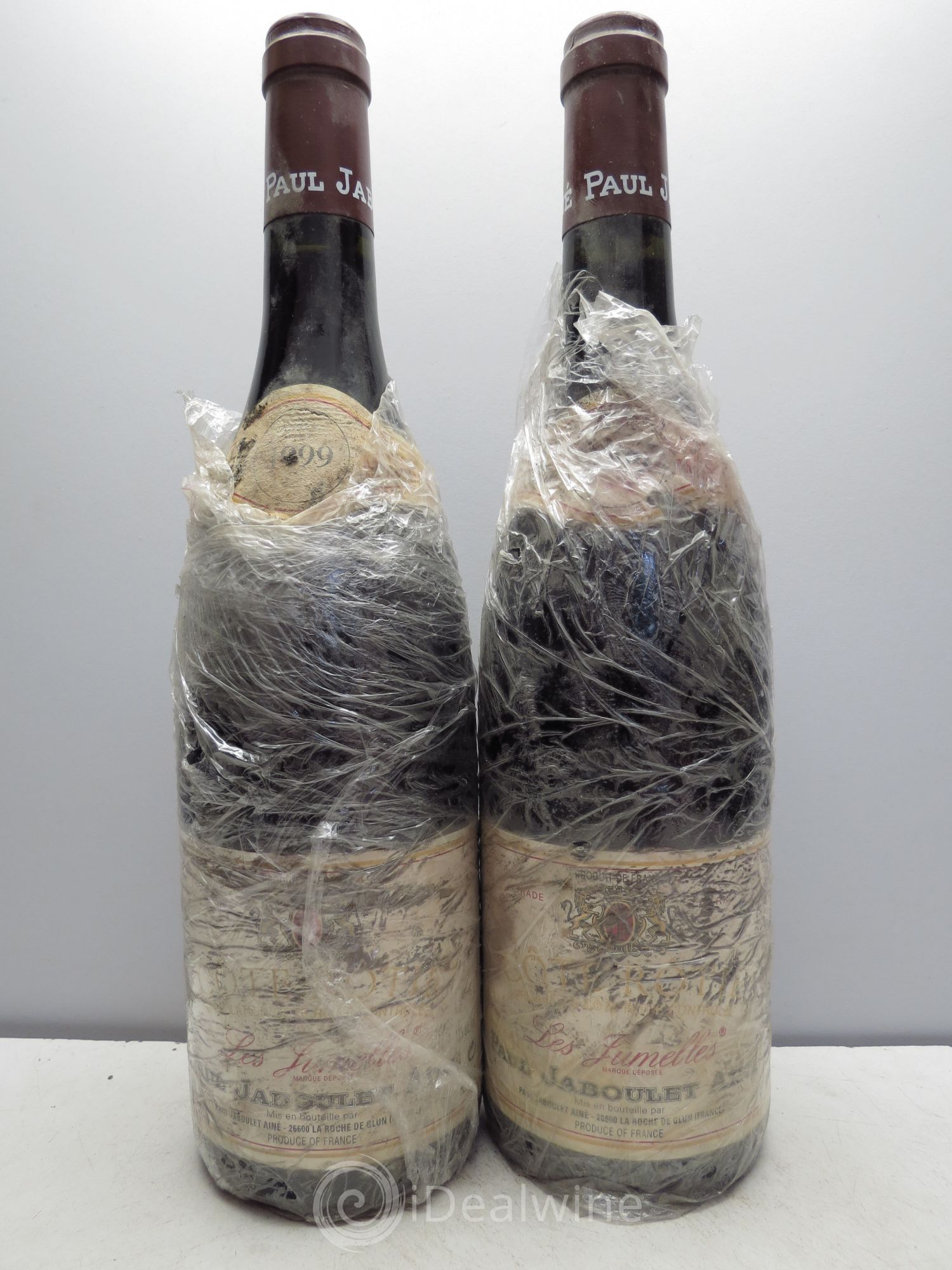 Côte-Rôtie Les Jumelles Paul Jaboulet Ainé 1999 - Lot de 2 bouteilles - 0