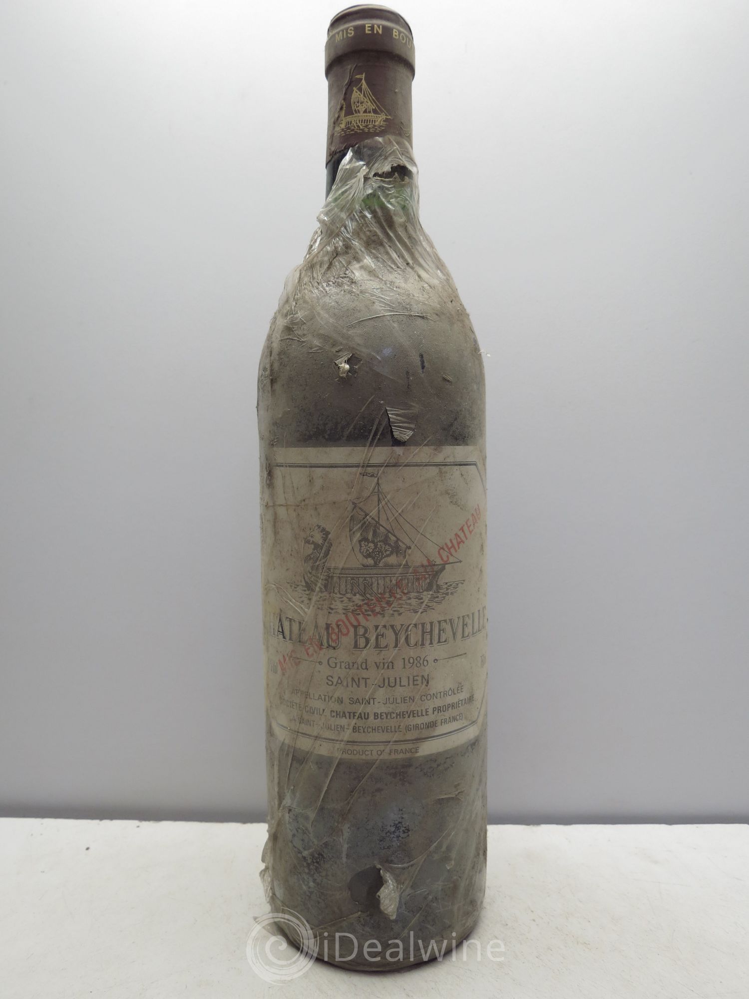 Château Beychevelle 4ème Grand Cru Classé 1986 - Lot de 1 bouteille - 0