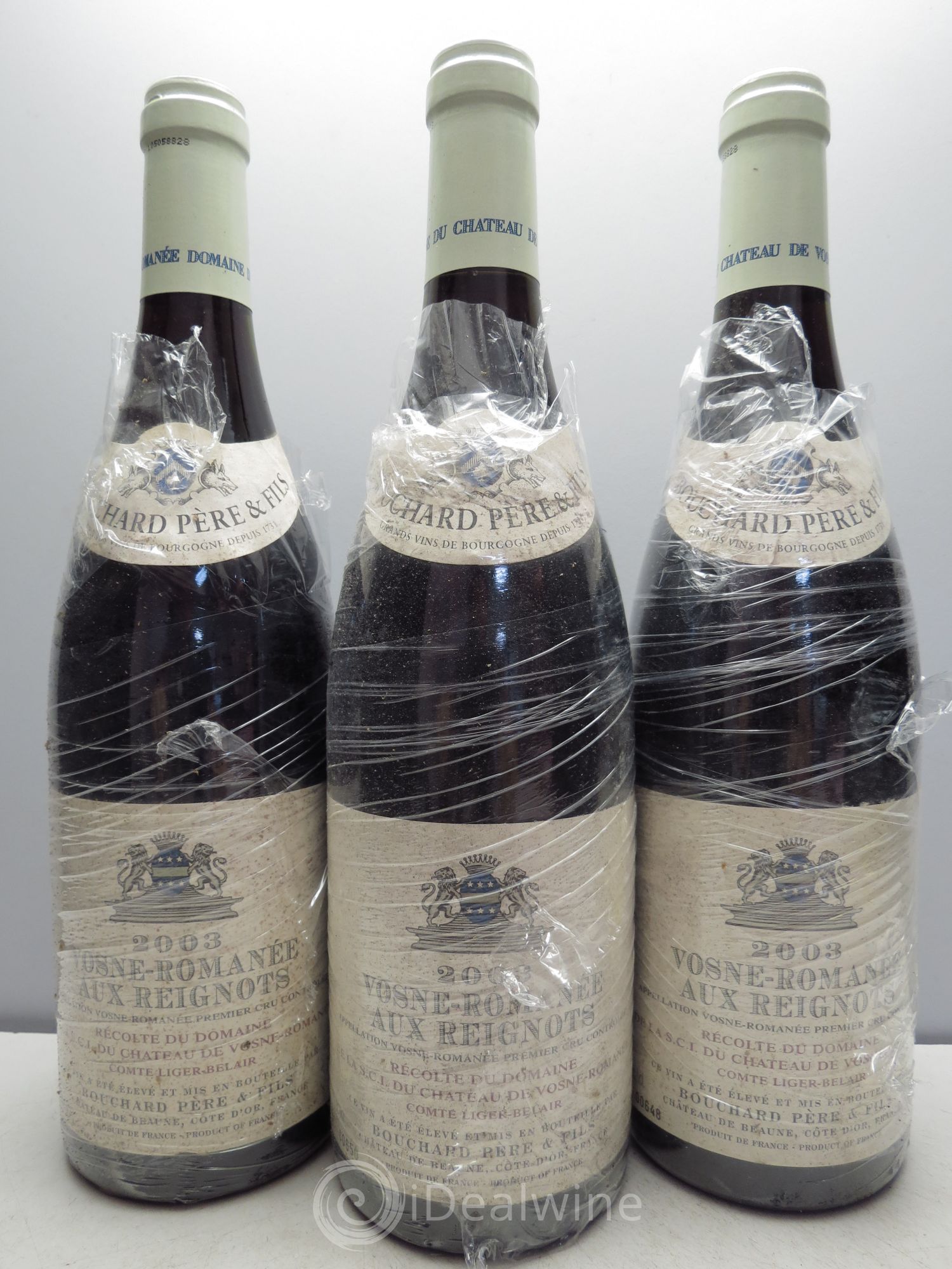Vosne-Romanée 1er Cru Aux Reignots Ch. de Vosne-Romanée Comte Liger-Belair (Domaine du) 2003 - Lot de 3 bouteilles - 0