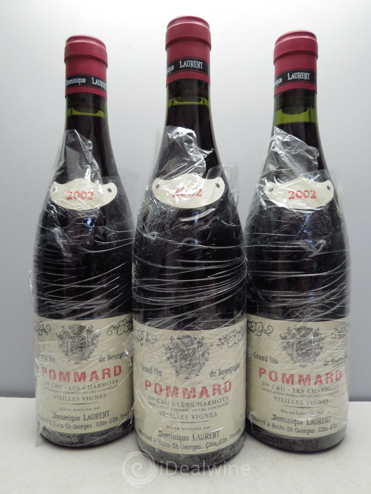 Pommard 1er Cru 2002 - Posten von 3 Flaschen - 0
