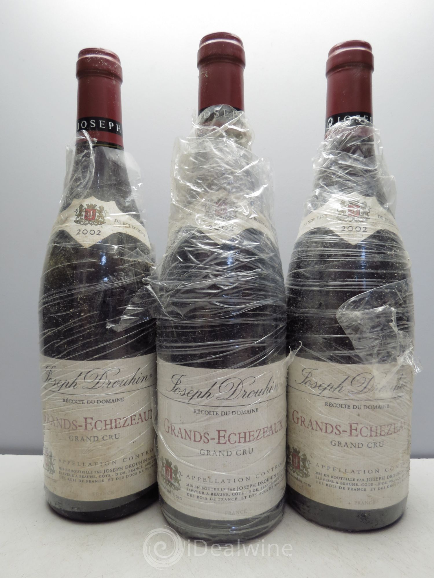 Grands-Echezeaux Grand Cru Joseph Drouhin 2002 - Lot de 3 bouteilles - 0