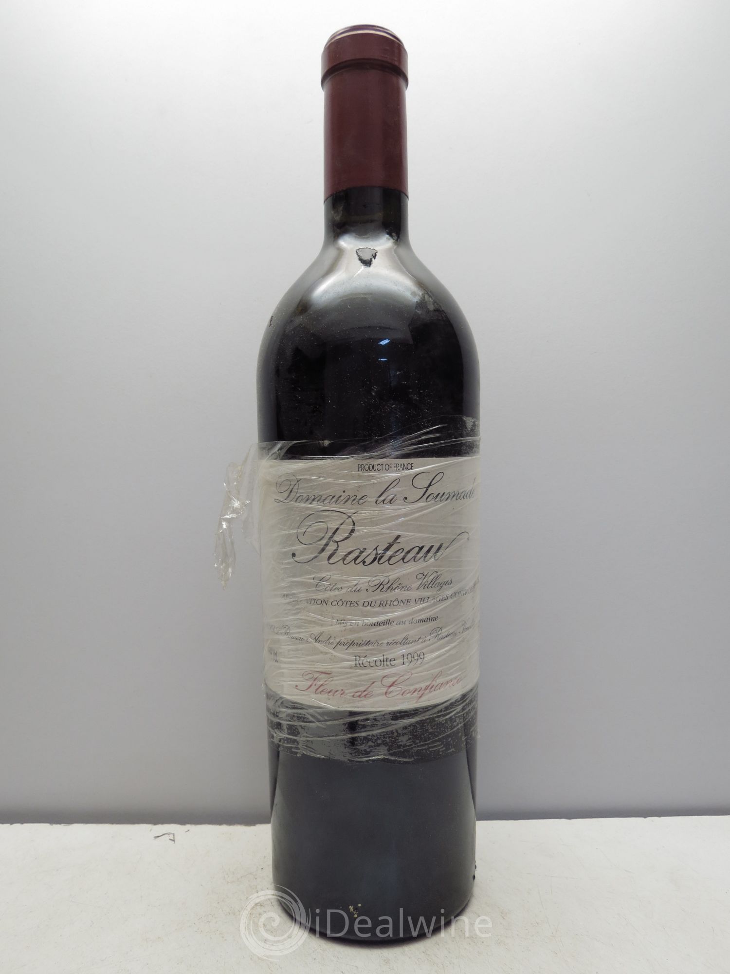 Rasteau Fleur de confiance La Soumade (Domaine) 1999 - Lot de 1 bouteille - 0