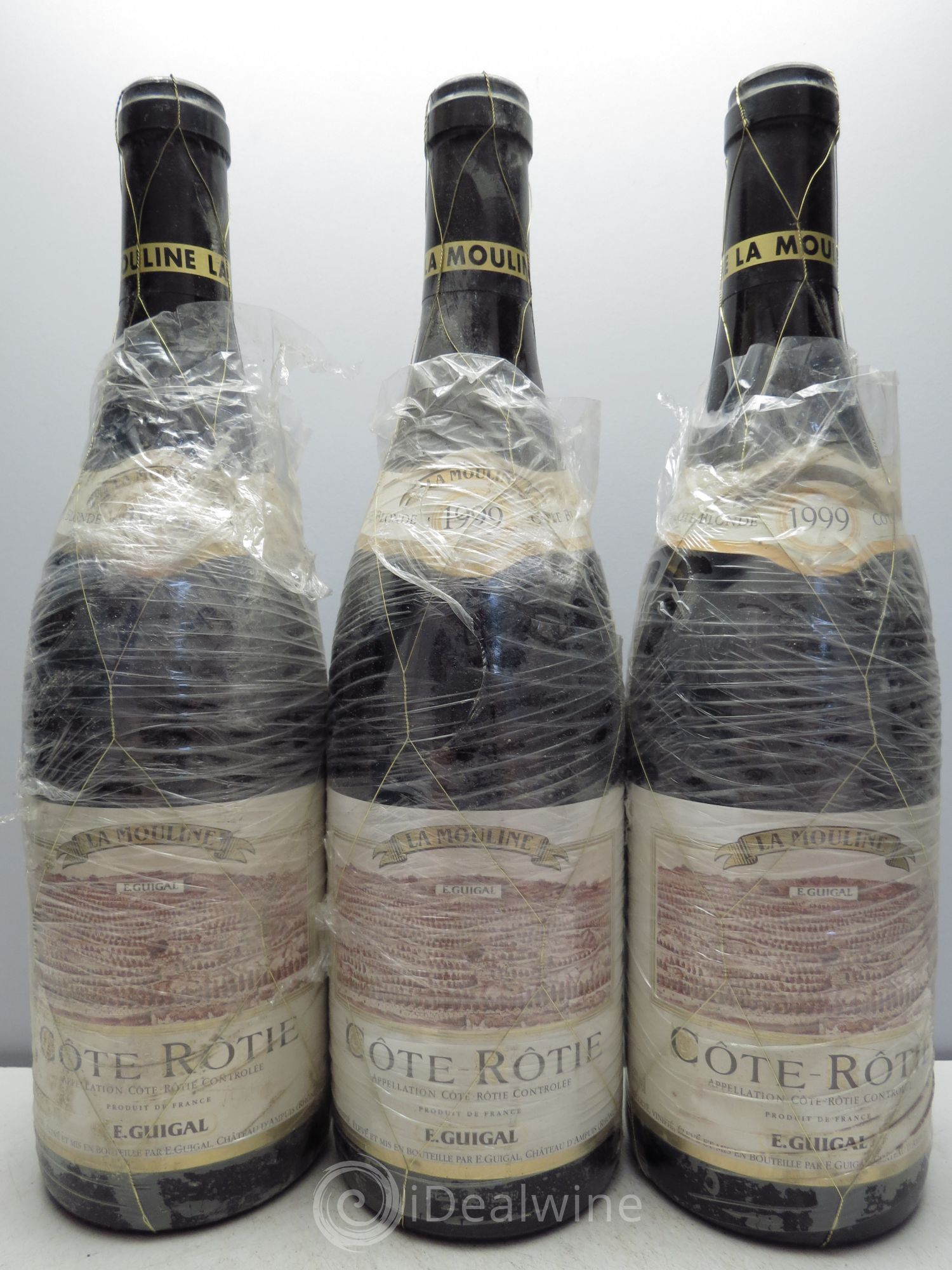 Côte-Rôtie La Mouline Guigal 1999 - Lot de 3 bouteilles - 0