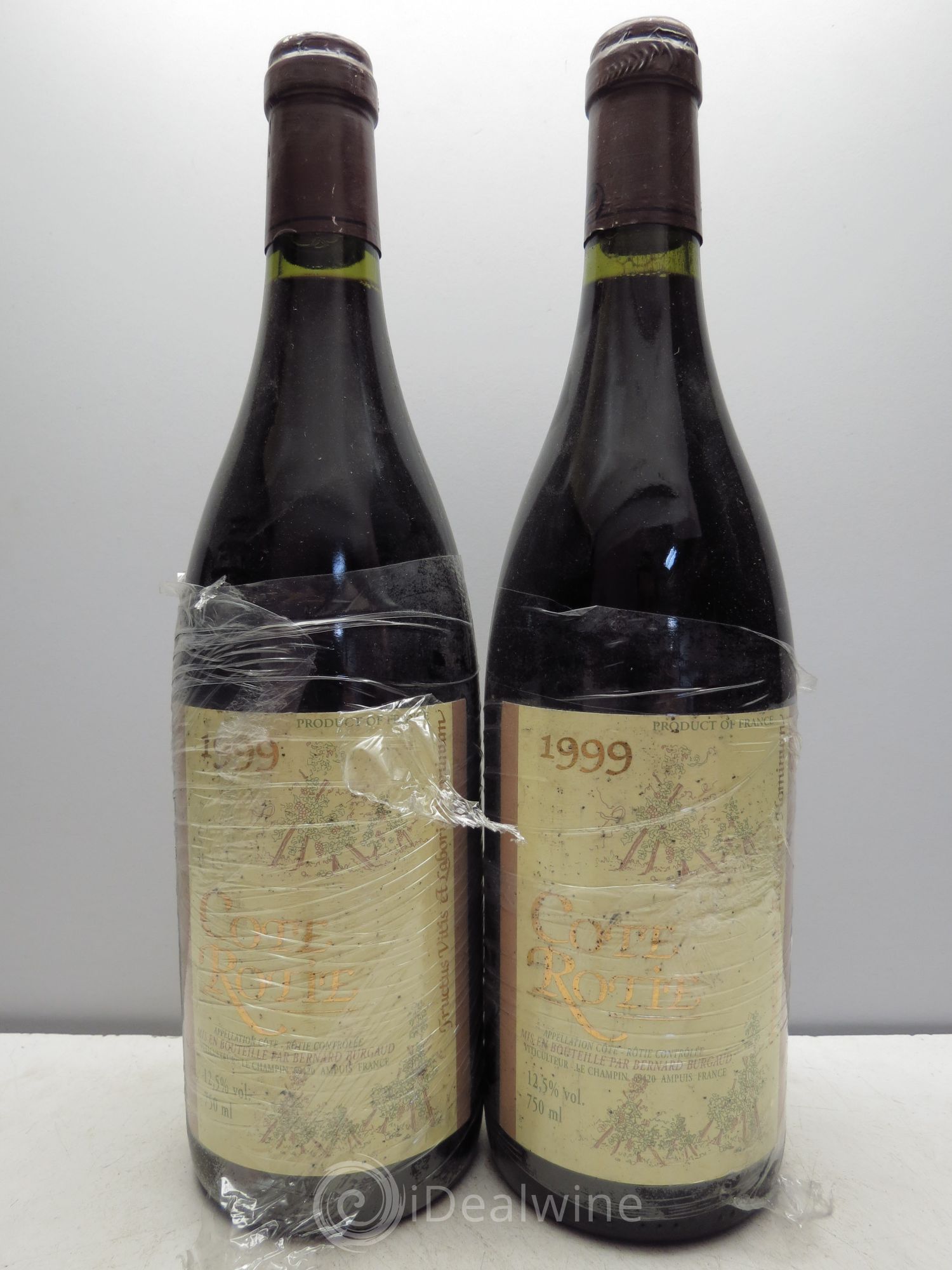 Côte-Rôtie Bernard Burgaud 1999 - Lot de 2 bouteilles - 0