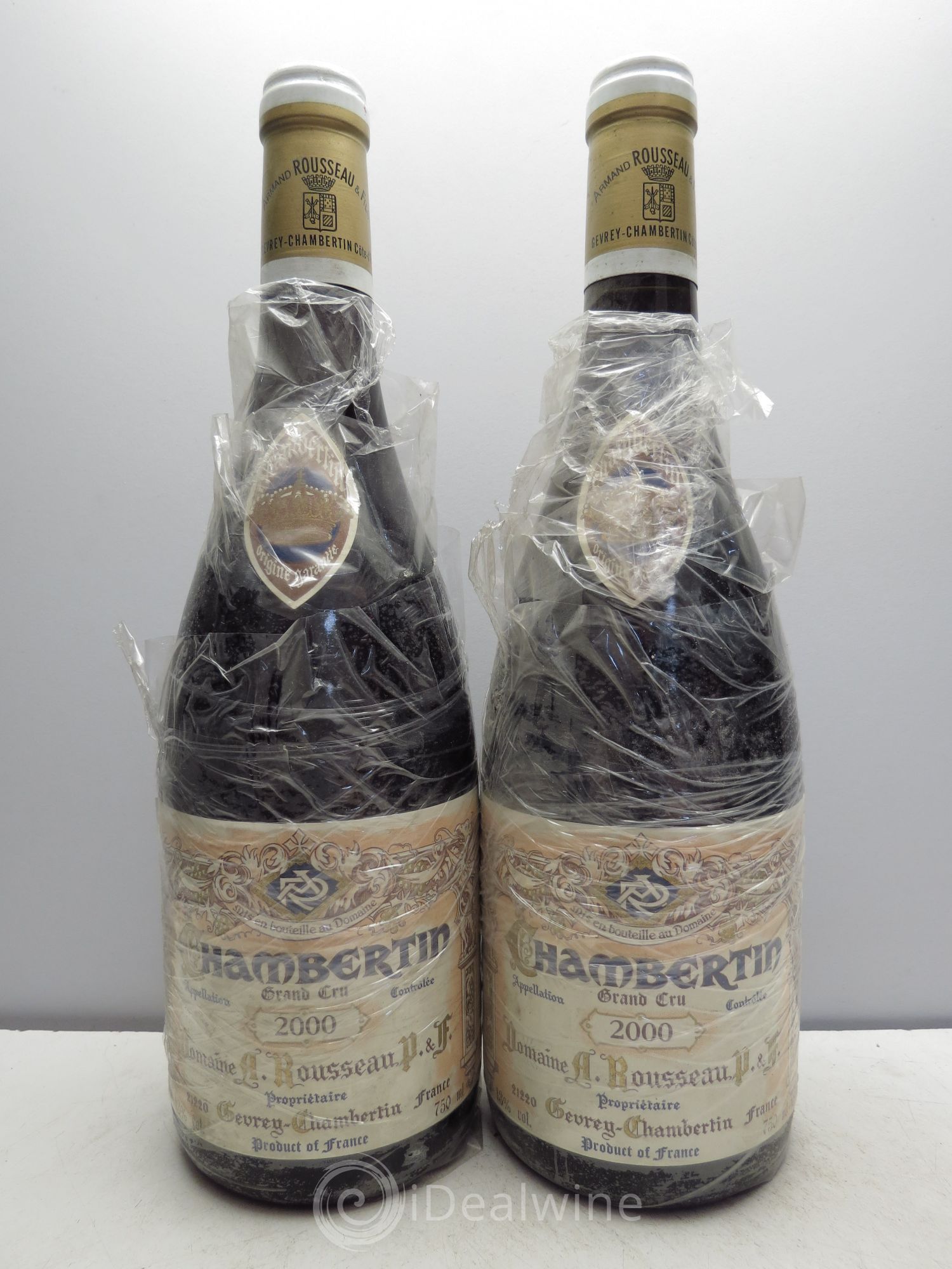Chambertin Grand Cru Armand Rousseau (Domaine) 2000 - Lot de 2 bouteilles - 0
