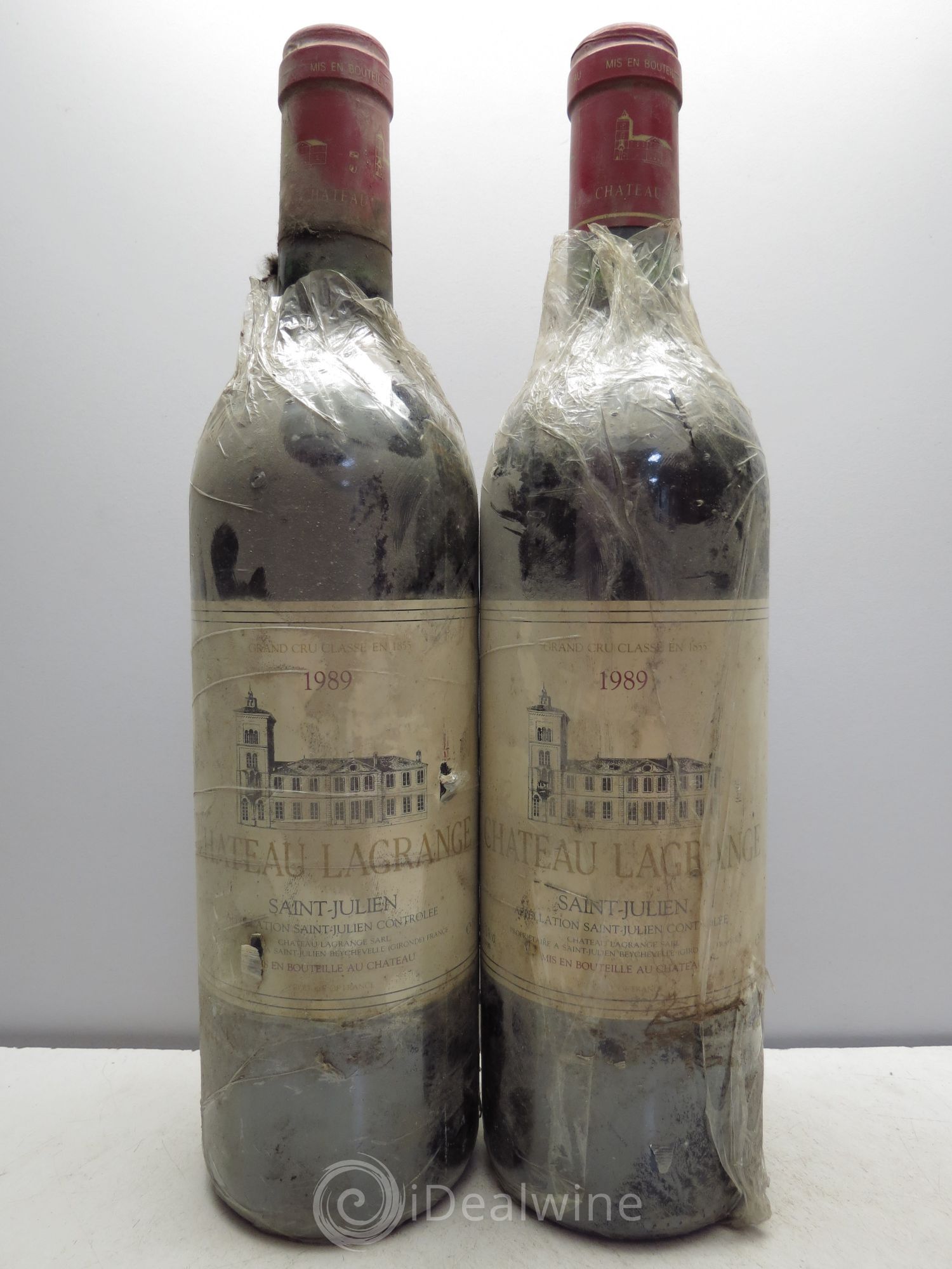 Château Lagrange 3ème Grand Cru Classé 1989 - Lot de 2 bouteilles - 0