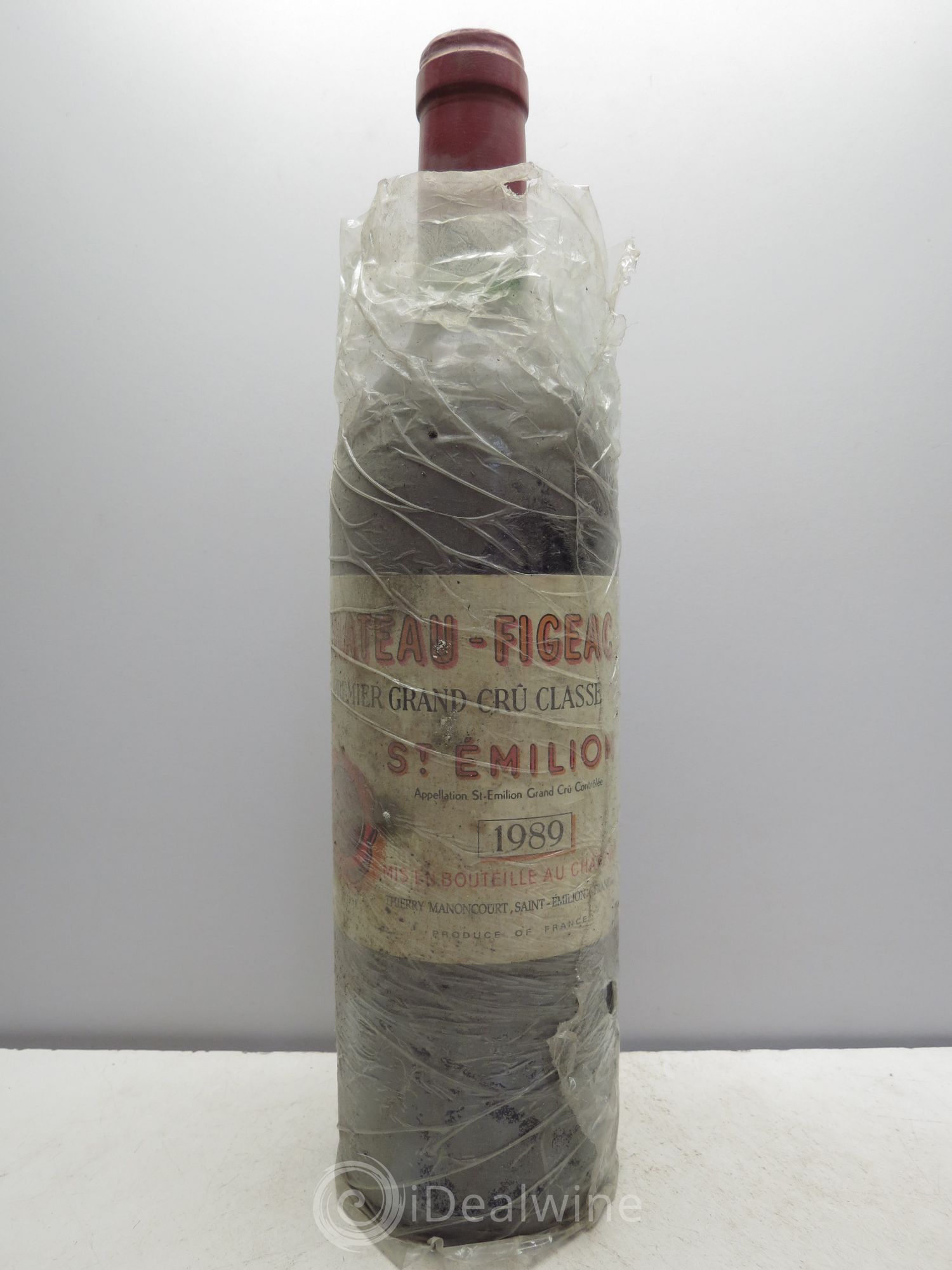Château Figeac 1er Grand Cru Classé A 1989 - Lot de 1 bouteille - 0