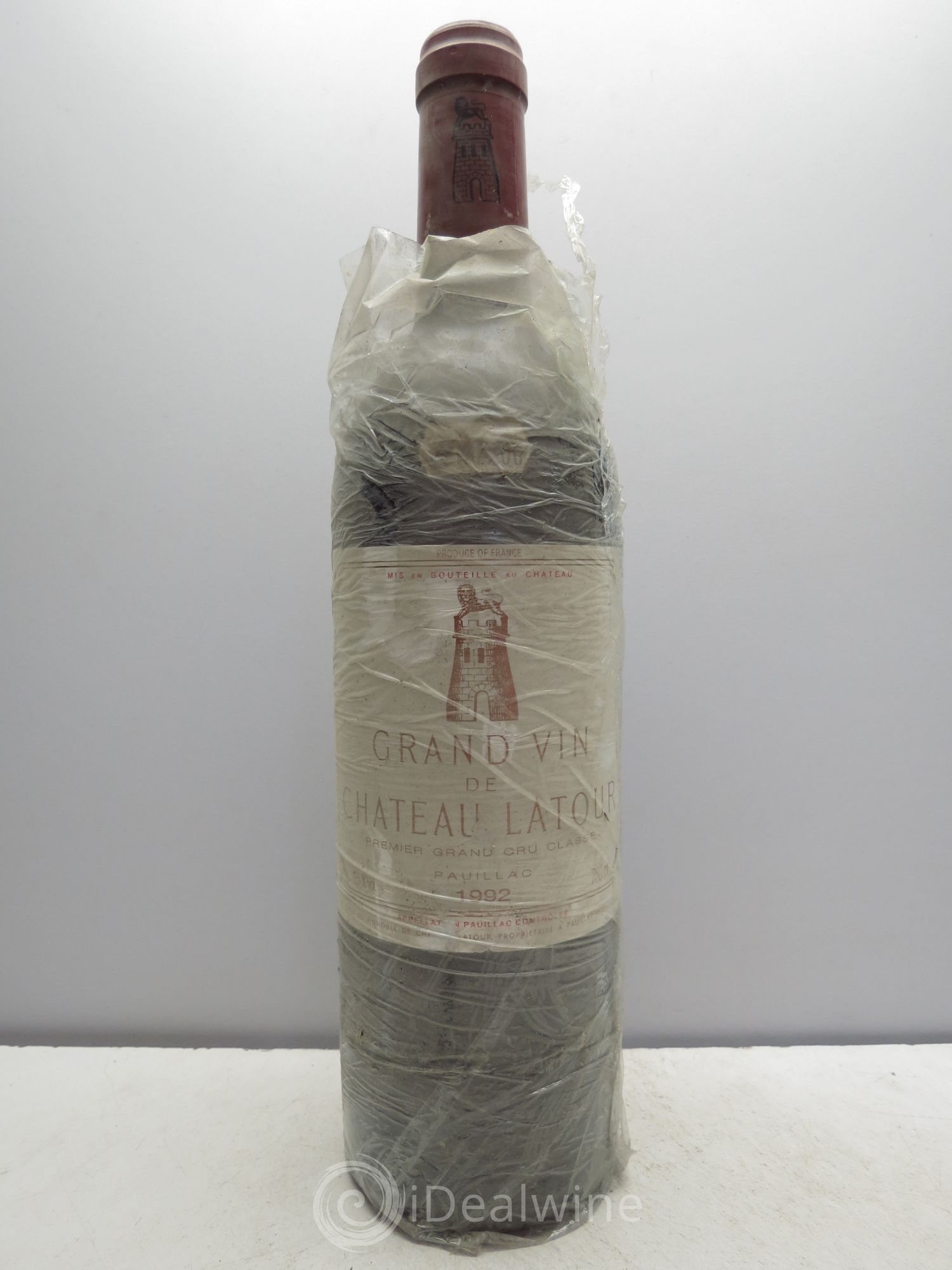 Château Latour 1er Grand Cru Classé 1992 - Lot de 1 bouteille - 0