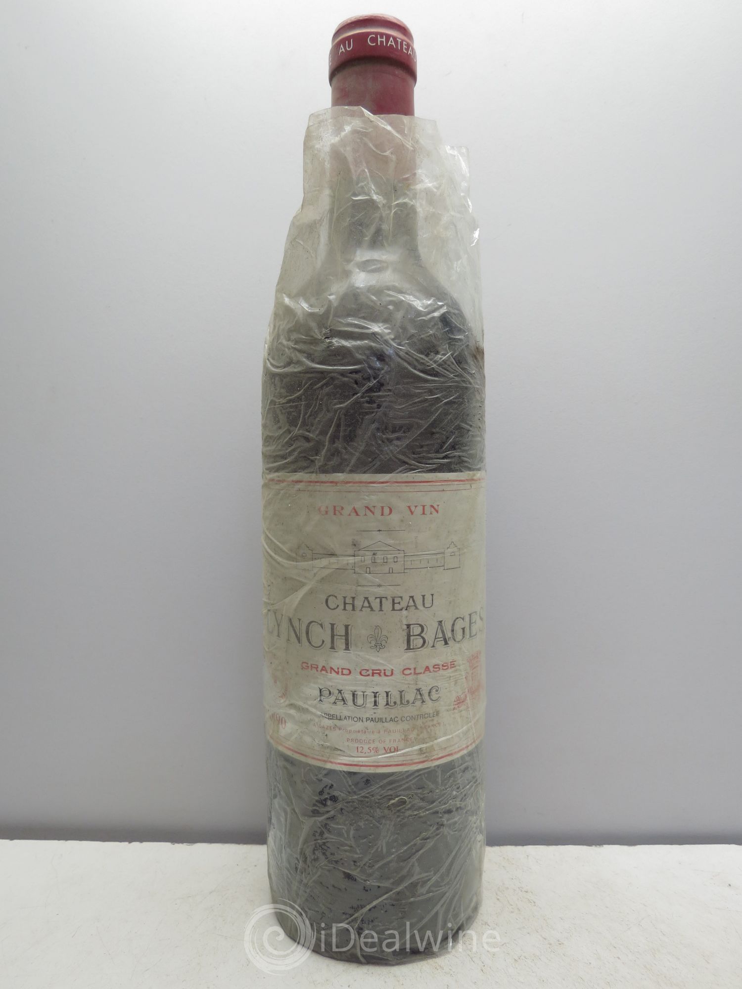 Château Lynch Bages 5ème Grand Cru Classé 1990 - Lot de 1 bouteille - 0