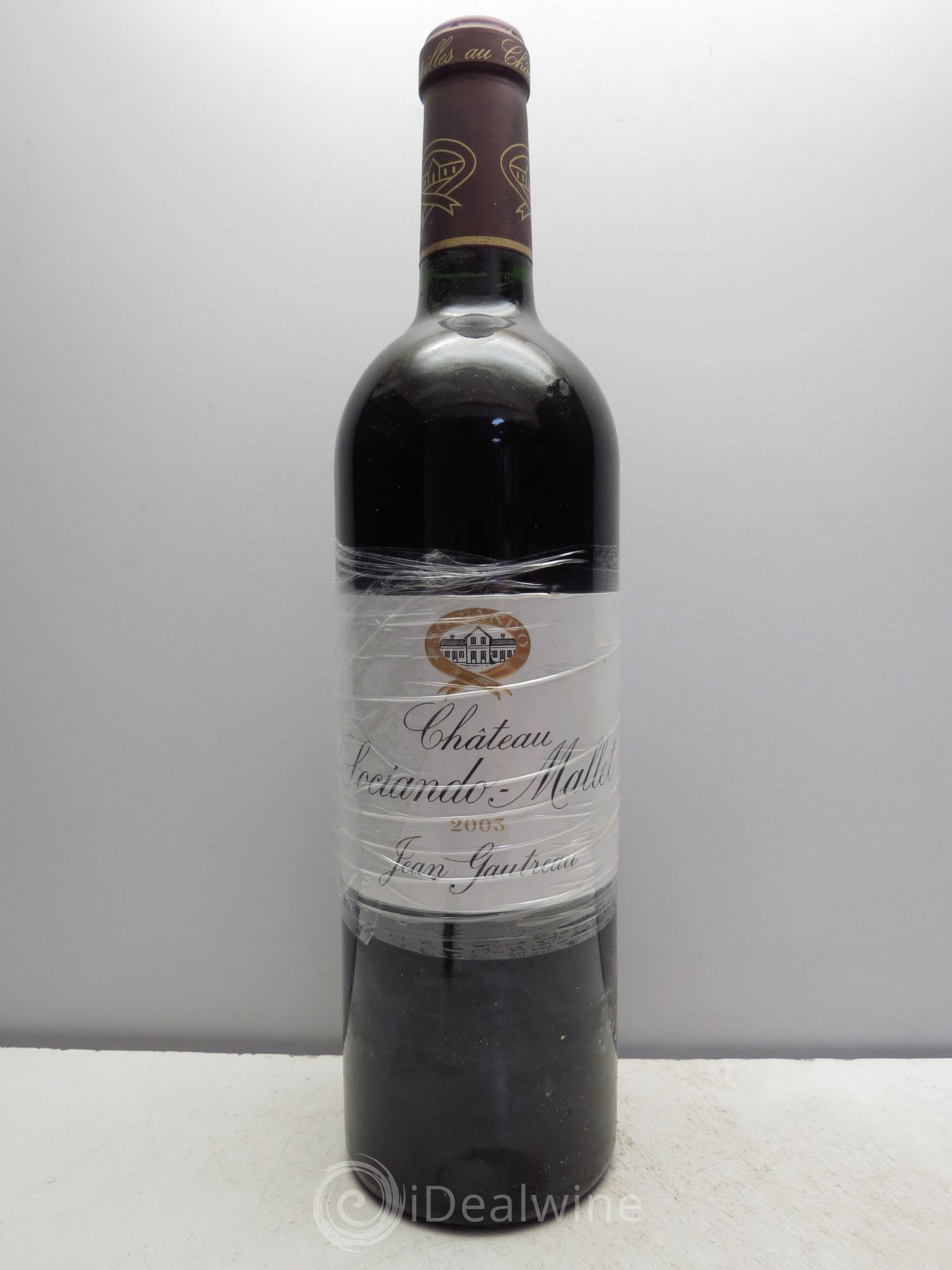 Château Sociando Mallet 2003 - Lot de 6 bouteilles - 0