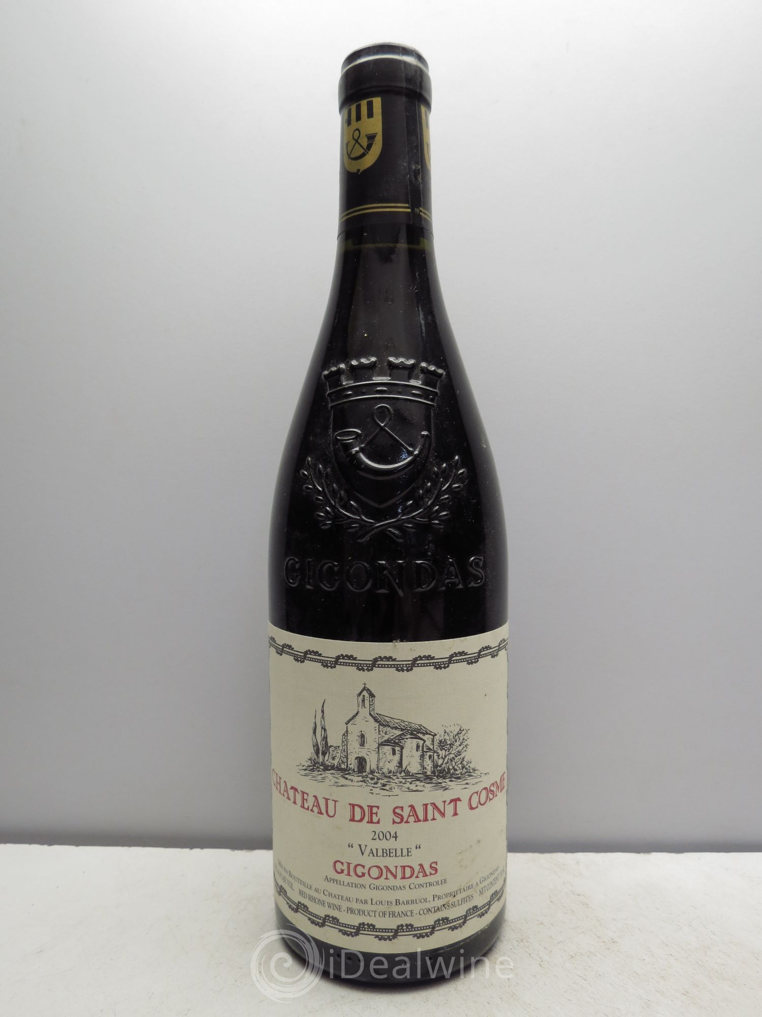 Gigondas Château de Saint Cosme Valbelle 2004 - Posten von 1 Flasche - 0