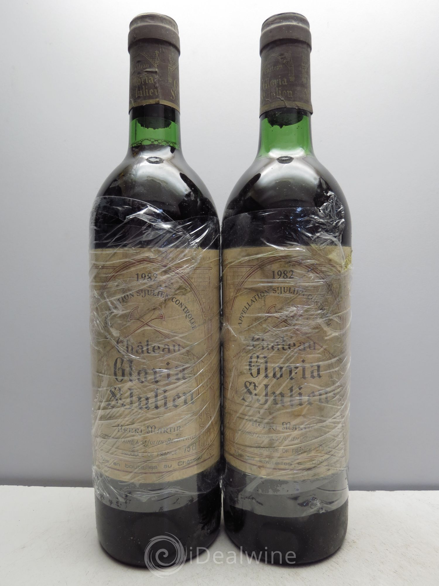 Château Gloria 1982 - Lot de 2 bouteilles - 0