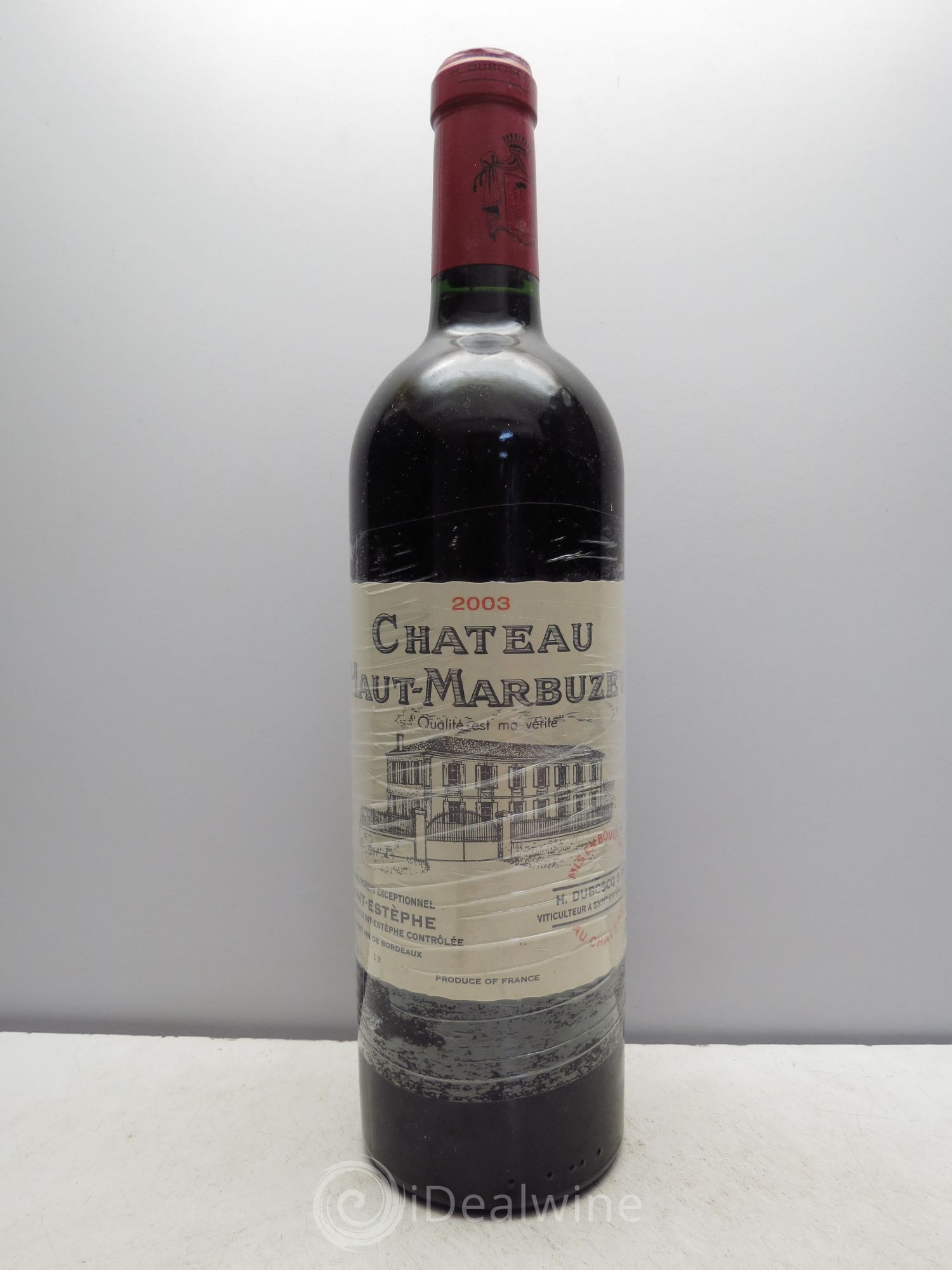 Château Haut Marbuzet 2003 - Lot de 6 bouteilles - 0
