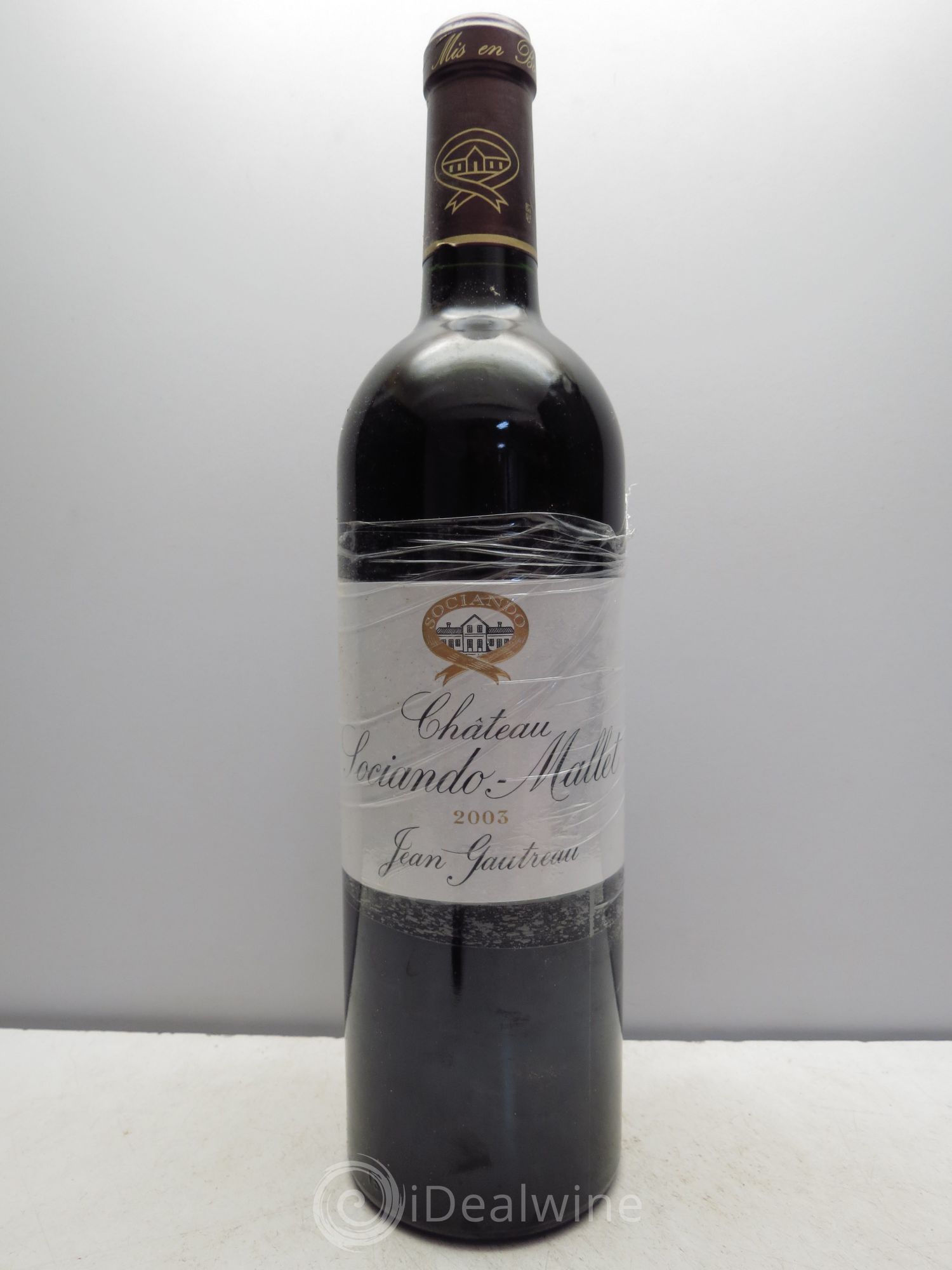Château Sociando Mallet 2003 - Lot de 6 bouteilles - 0