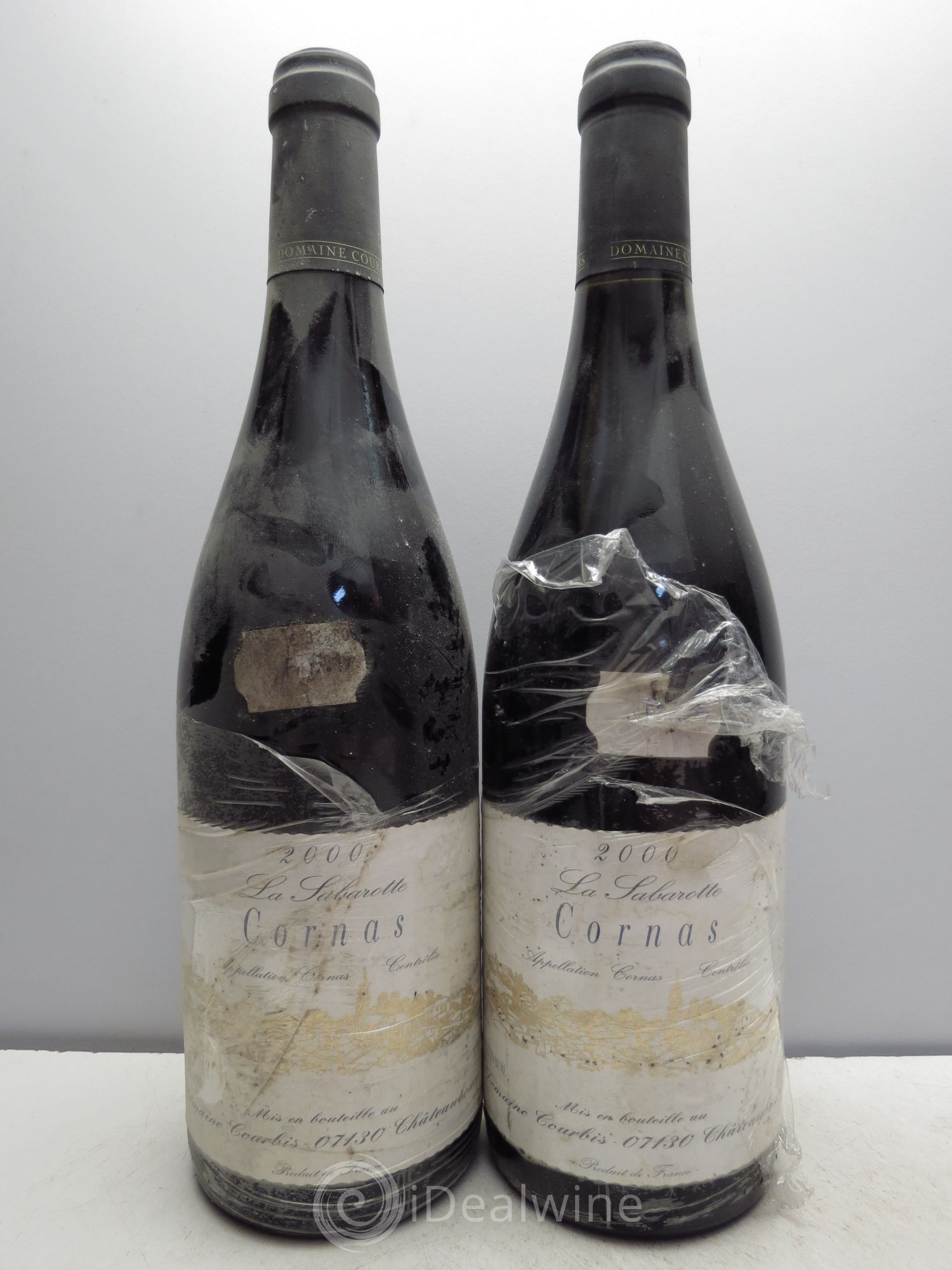 Cornas La Sabarotte 2000 - Lot de 2 bouteilles - 0