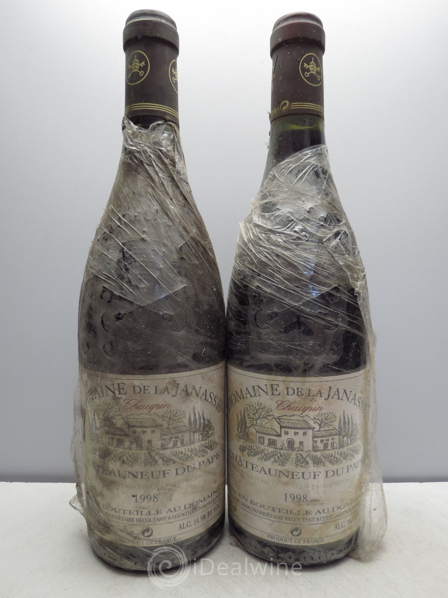 Châteauneuf-du-Pape Cuvée Chaupin La Janasse (Domaine de) 1998 - Lot de 2 bouteilles - 0