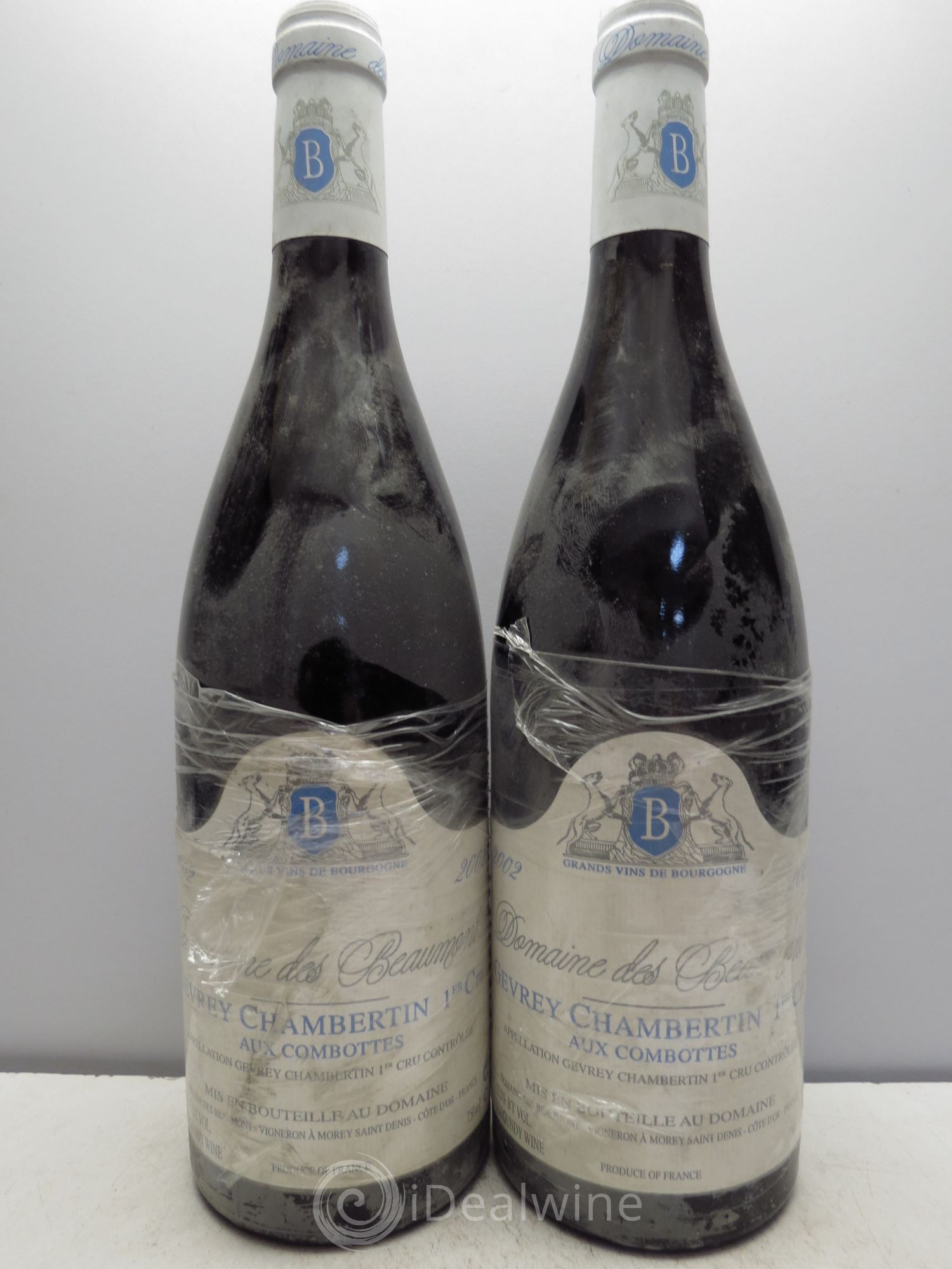 Gevrey-Chambertin 1er Cru Domaine des Beaumonts 2002 - Posten von 2 Flaschen - 0