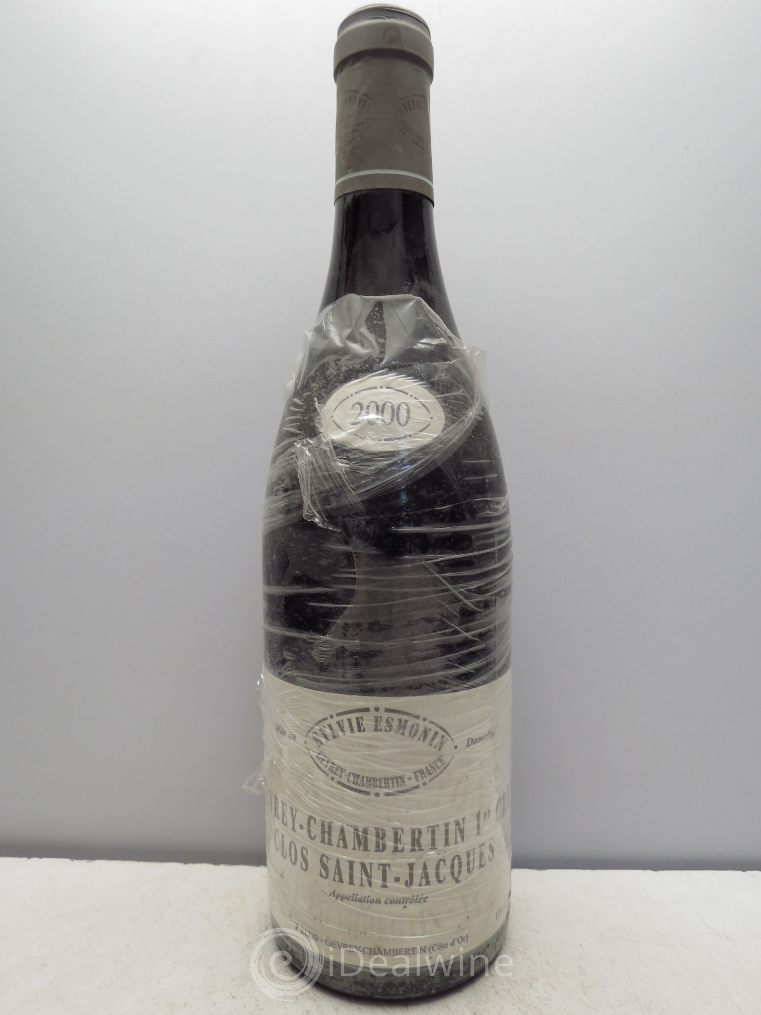 Gevrey-Chambertin 1er Cru Clos Saint Jacques Sylvie Esmonin 2000 - Lot de 1 bouteille - 0