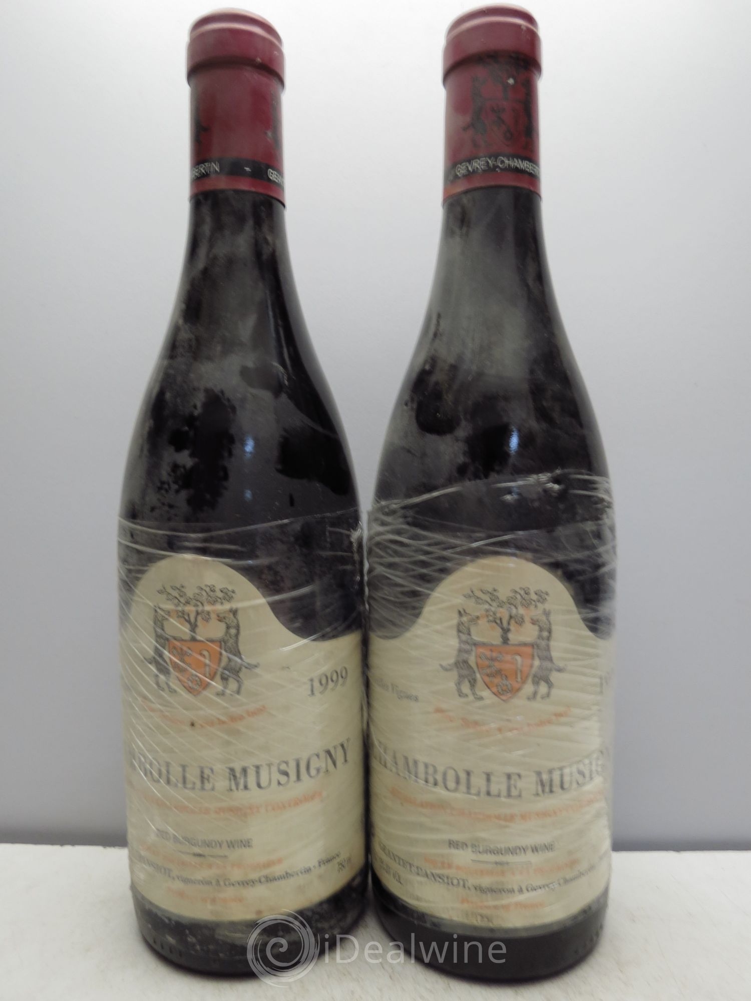 Chambolle-Musigny Vieilles vignes Geantet-Pansiot 1999 - Lot de 2 bouteilles - 0