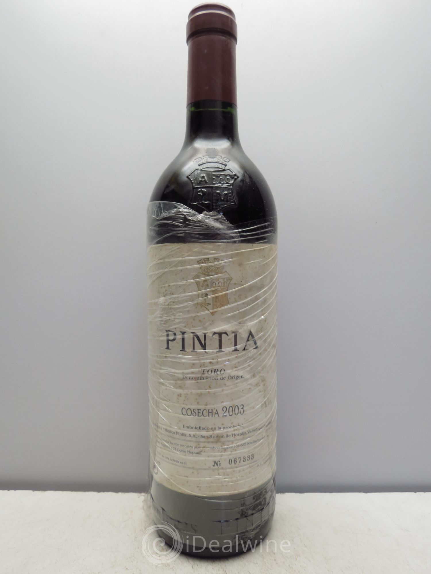 Toro DO Vega Sicilia Pintia Famille Alvarez 2003 - Lot de 1 bouteille - 0