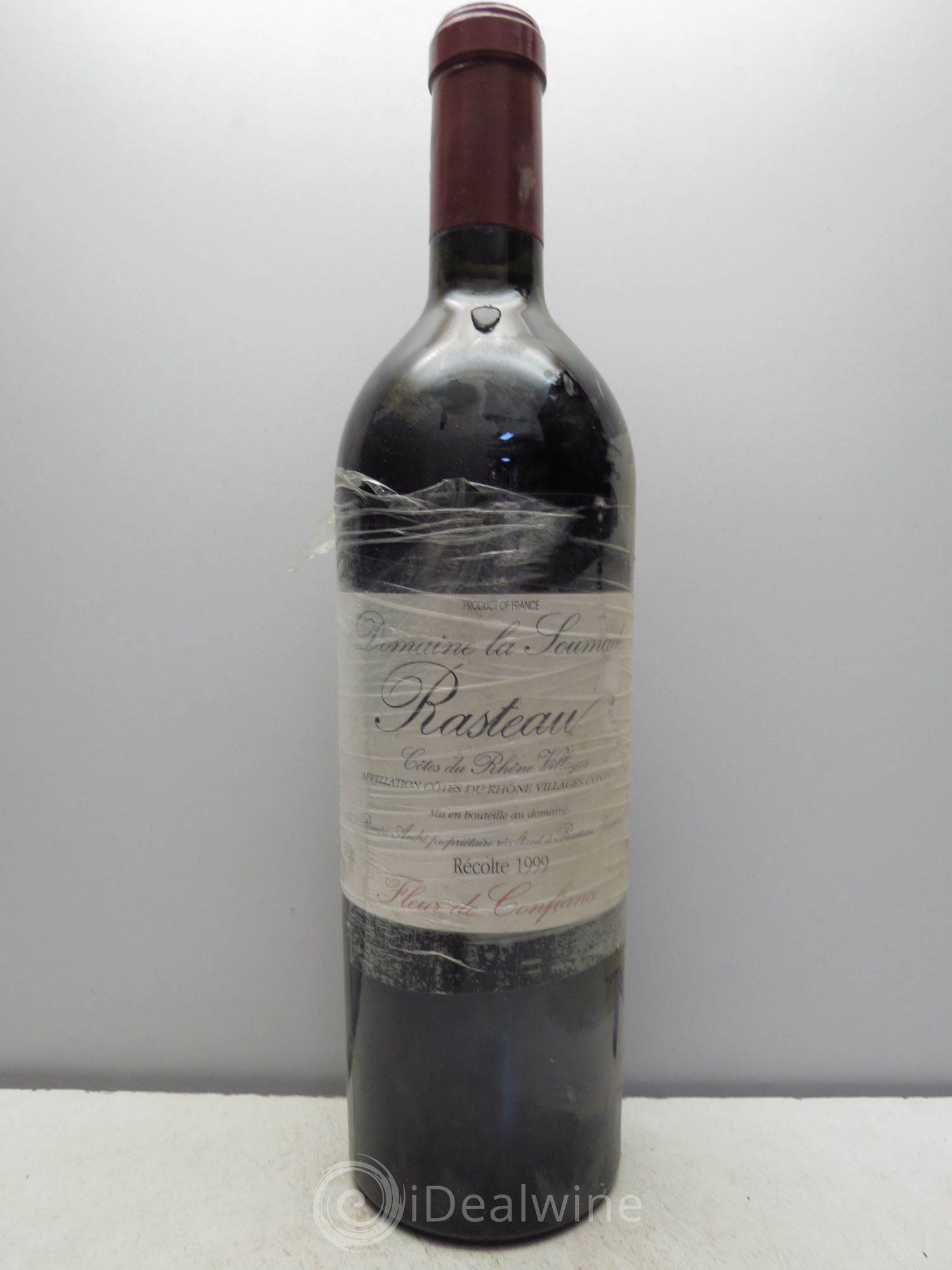 Rasteau Fleur de confiance La Soumade (Domaine) 1999 - Lot de 1 bouteille - 0