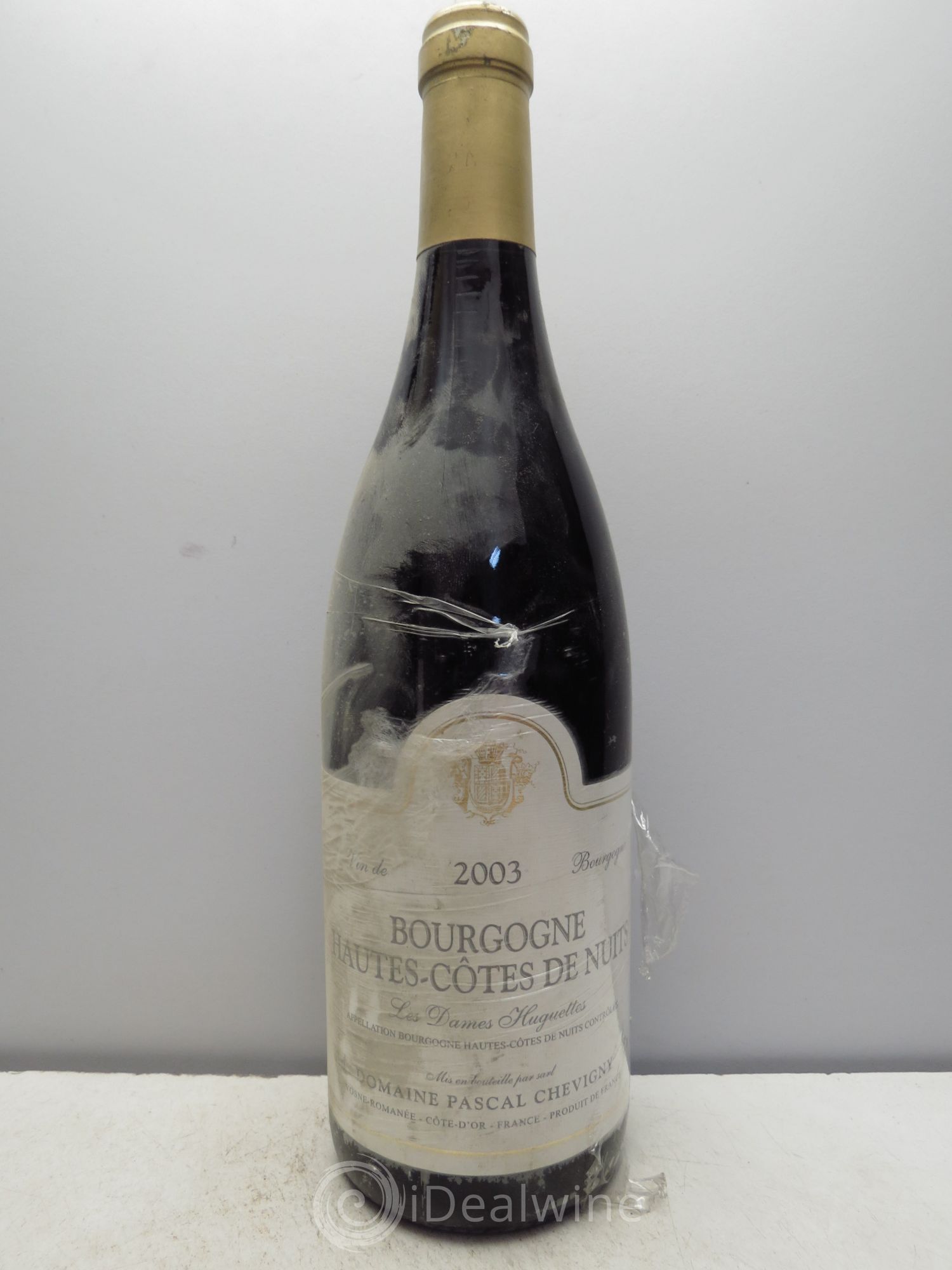 Hautes-Côtes de Nuits Aux Dames Huguettes - Pascal Chevigny 2003 - Posten von 1 Flasche - 0
