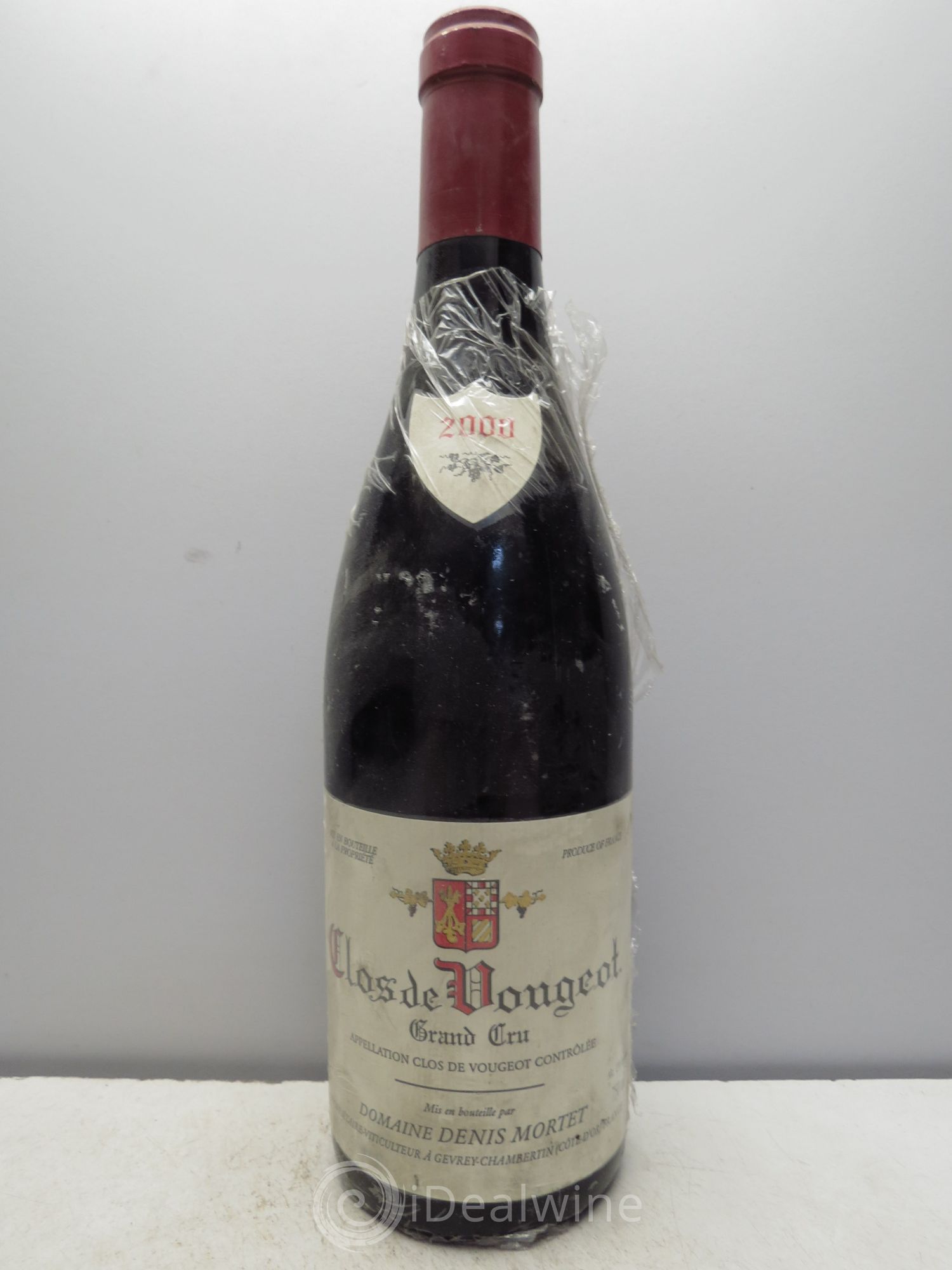 Clos de Vougeot Grand Cru Denis Mortet (Domaine) 2000 - Lot de 1 bouteille - 0