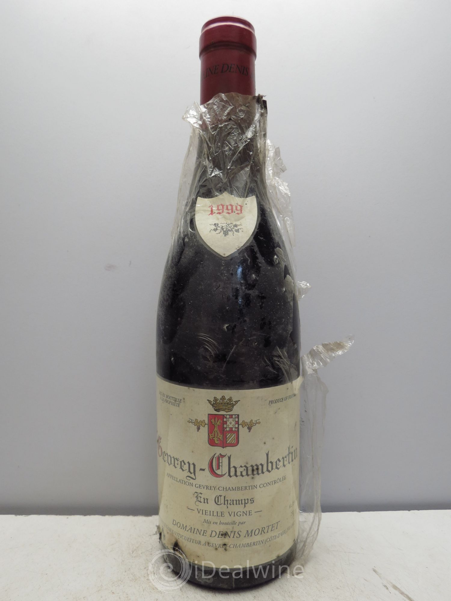 Gevrey-Chambertin En Champs Vieille Vigne Denis Mortet (Domaine) Vieilles Vignes 1999 - Lot de 1 bouteille - 0