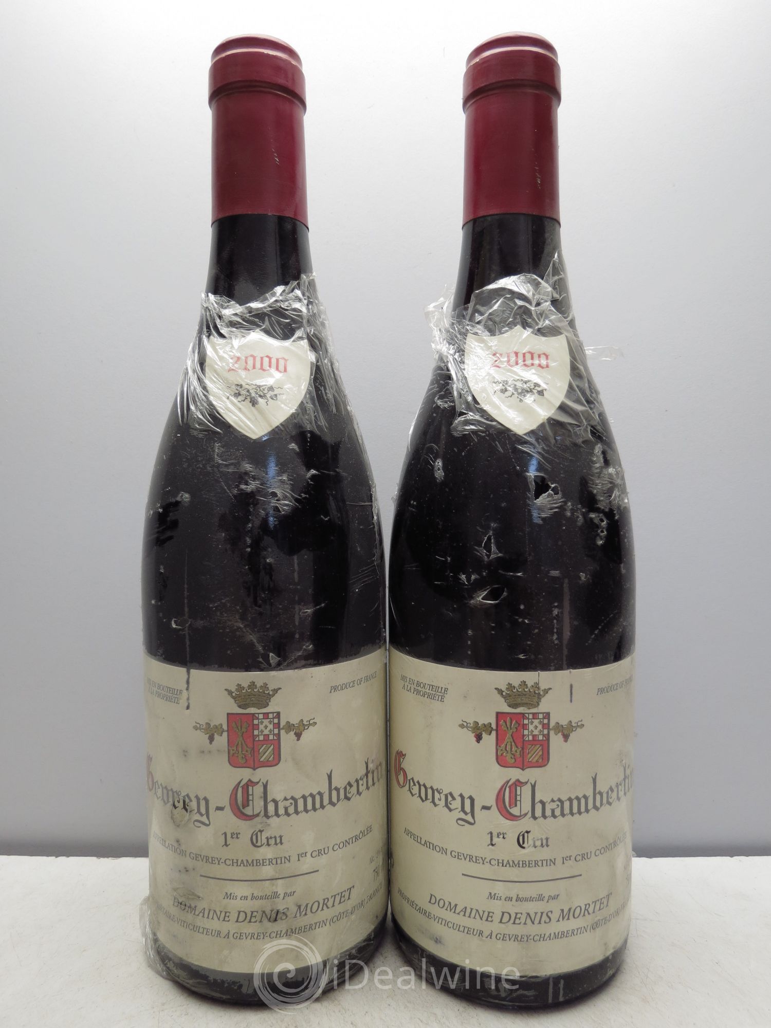 Gevrey-Chambertin 1er Cru Denis Mortet (Domaine) 2000 - Lot de 2 bouteilles - 0