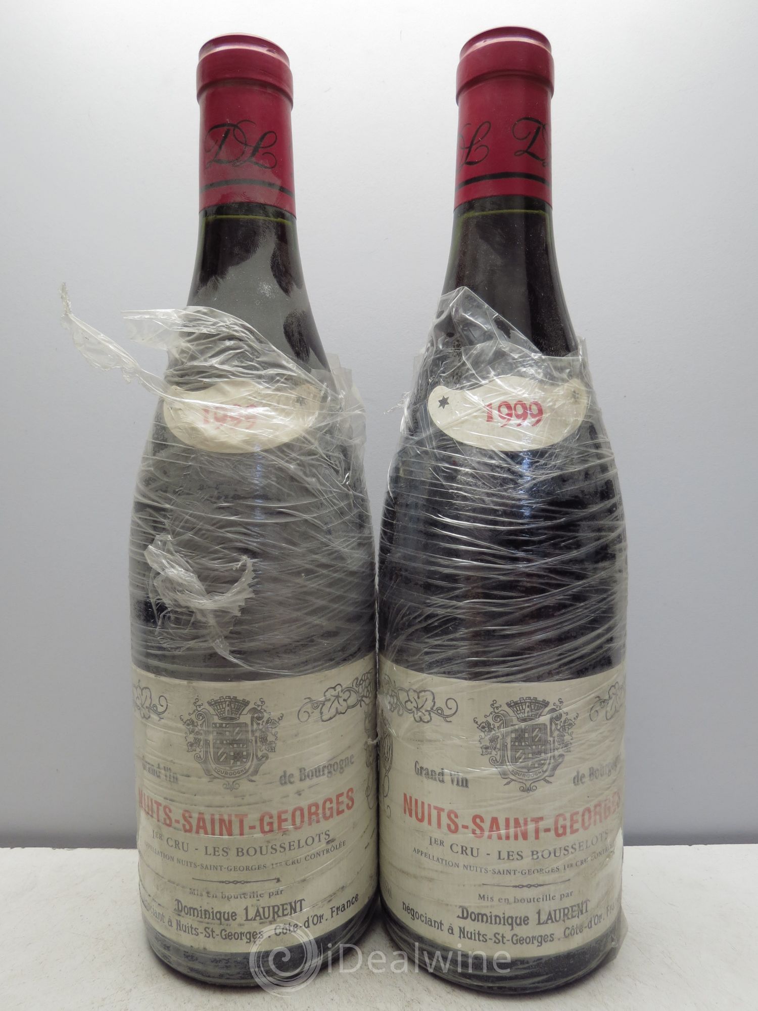 Nuits-Saint-Georges 1er Cru Dominique Laurent 1999 - Lot de 2 bouteilles - 0