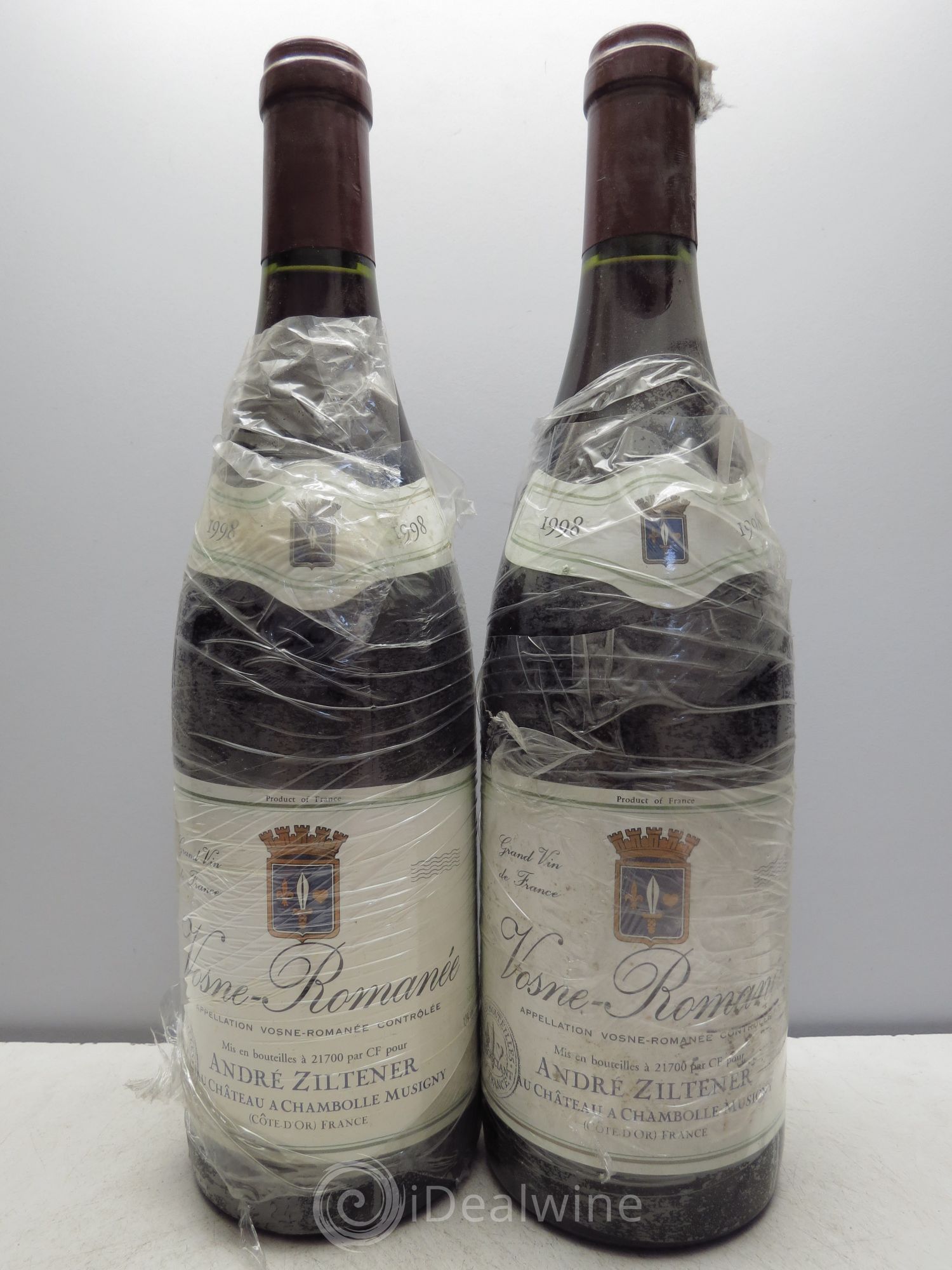 Vosne-Romanée André Ziltener 1998 - Posten von 2 Flaschen - 0