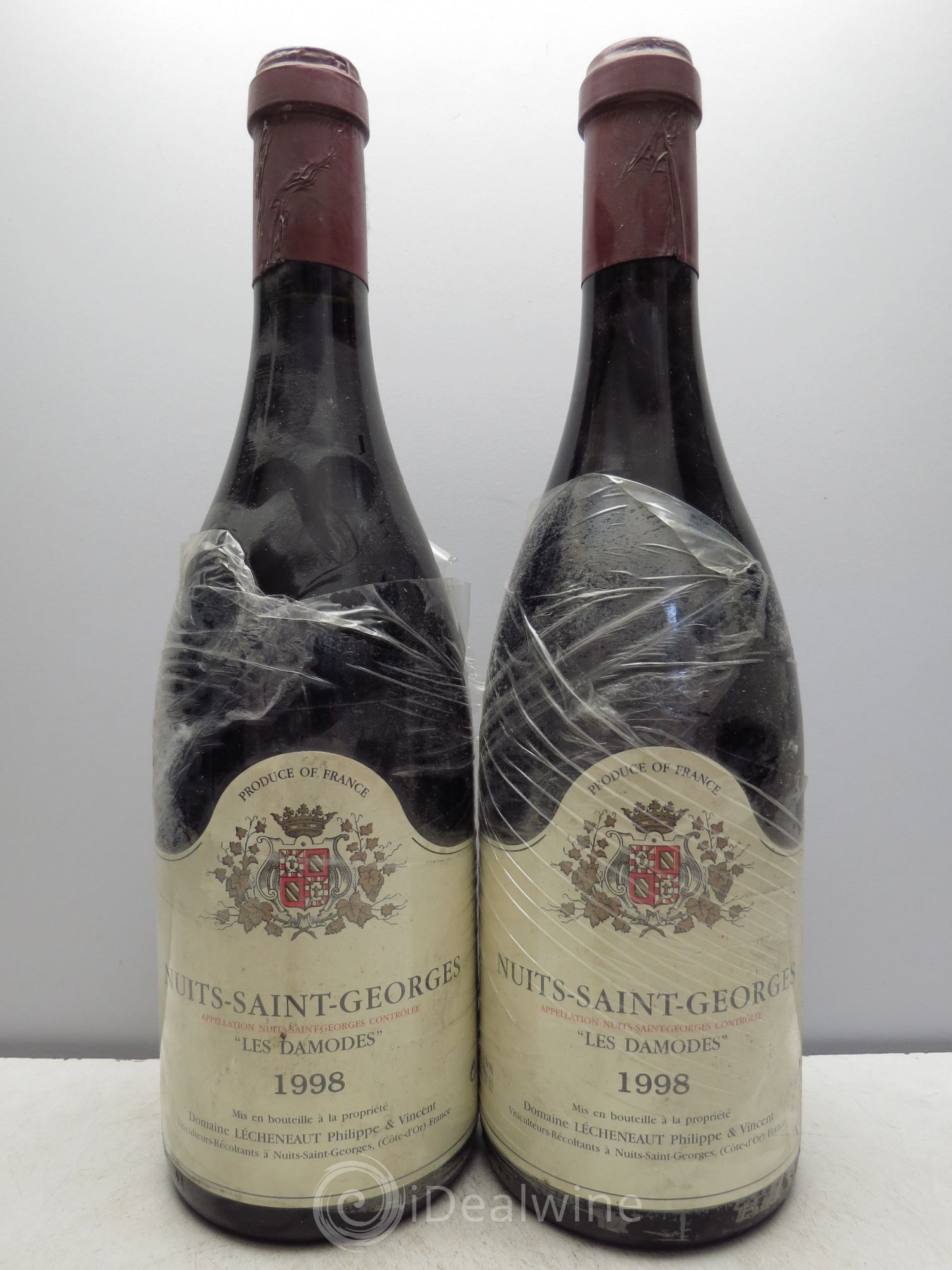 Nuits-Saint-Georges 1er Cru 1998 - Lot de 2 bouteilles - 0