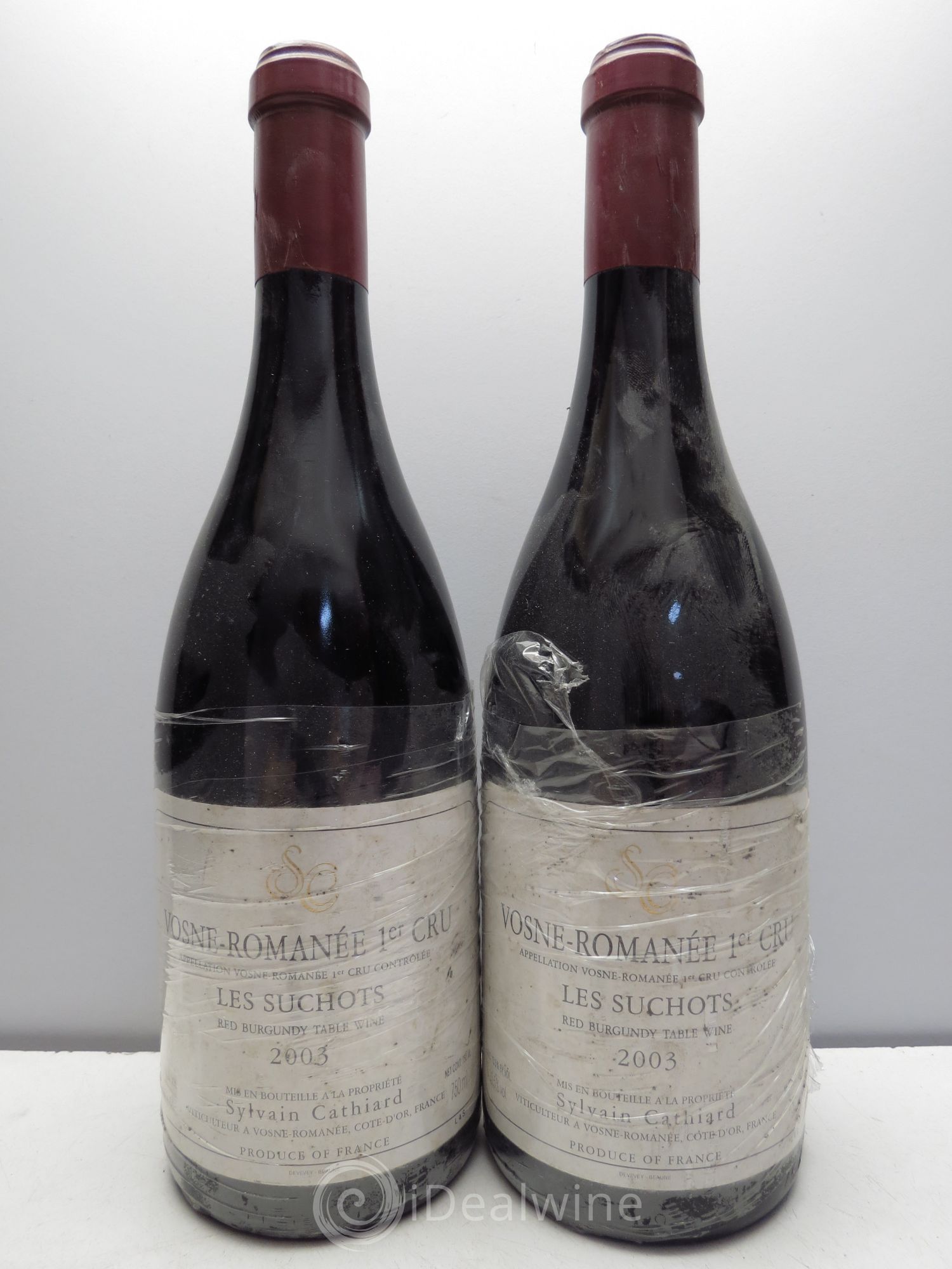 Vosne-Romanée 1er Cru S.Cathiard 2003 - Lot de 2 bouteilles - 0
