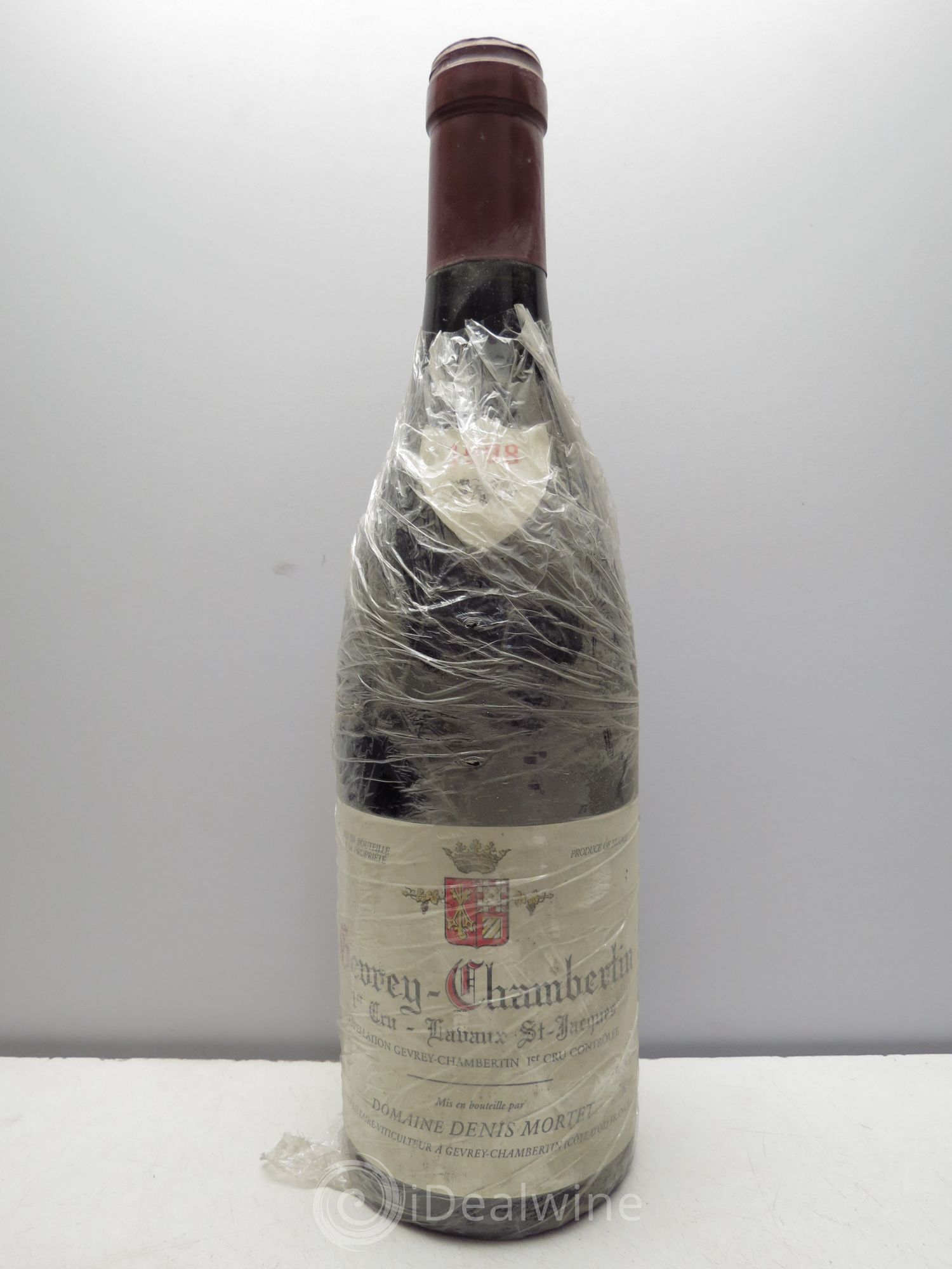 Gevrey-Chambertin 1er Cru Lavaux Saint Jacques Denis Mortet (Domaine) 1998 - Lot de 1 bouteille - 0