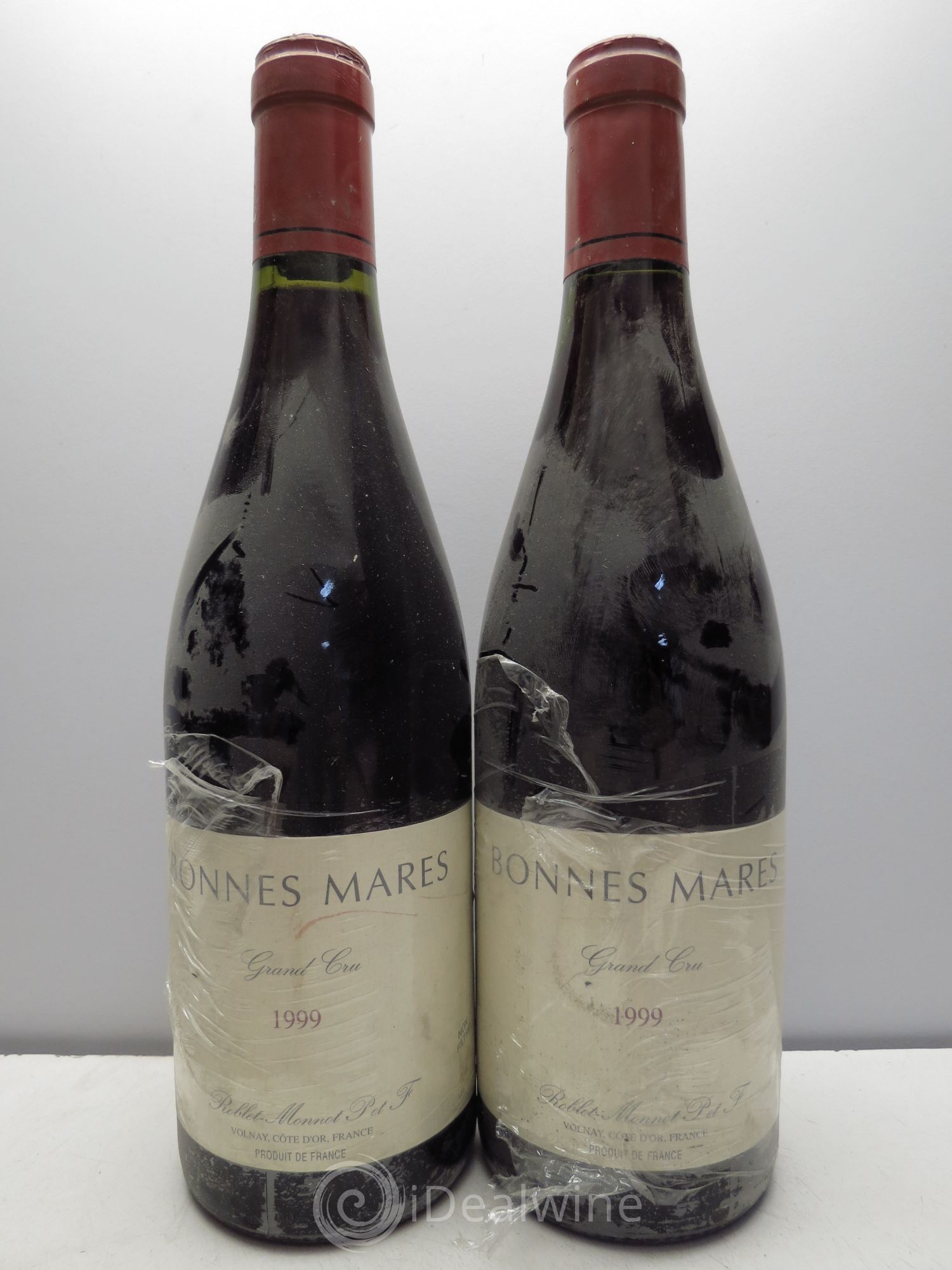 Bonnes-Mares Grand Cru Roblet-Monnot 1999 - Lot de 2 bouteilles - 0