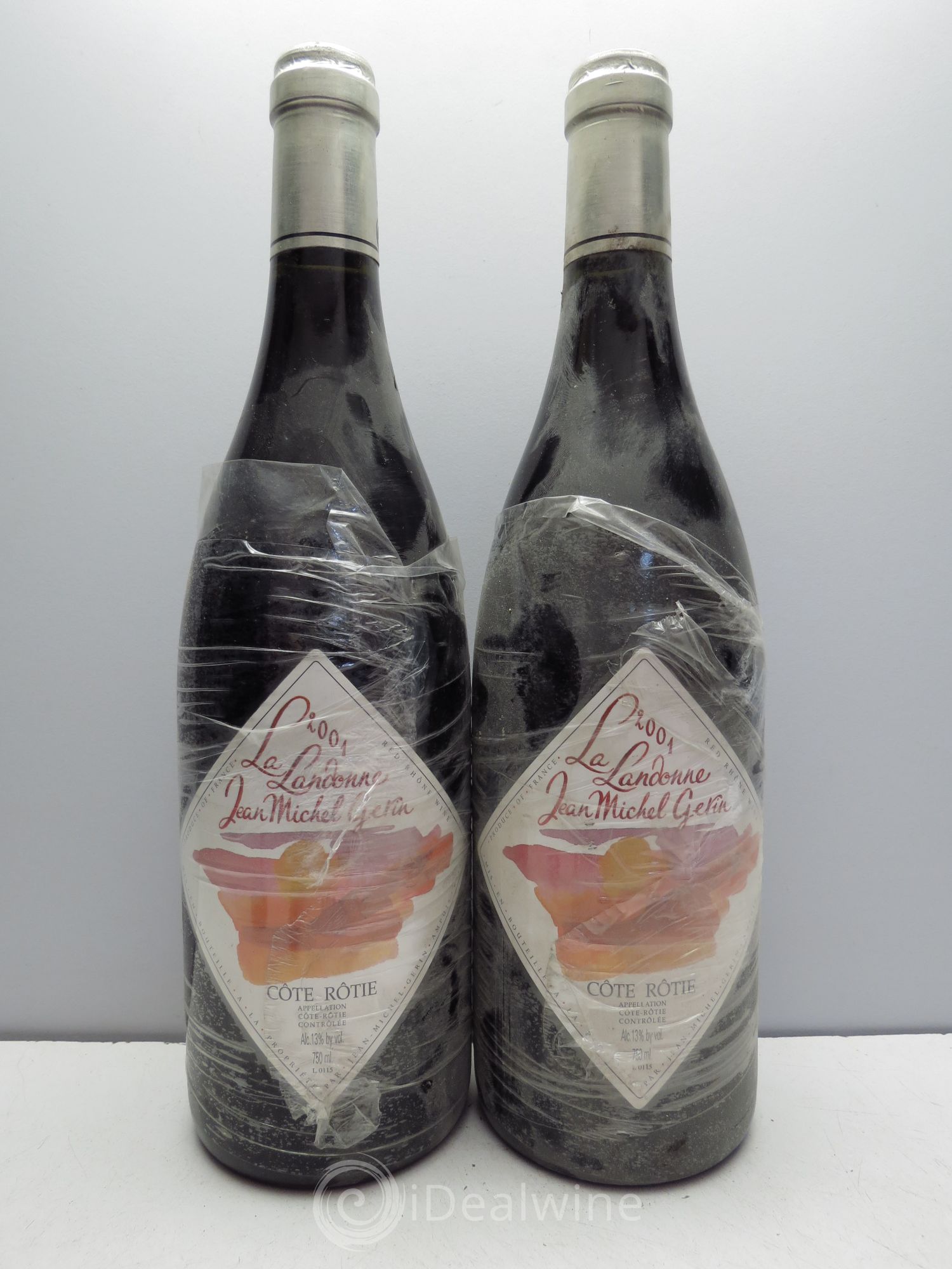 Côte-Rôtie La Landonne Jean-Michel Gerin 2001 - Lot de 2 bouteilles - 0