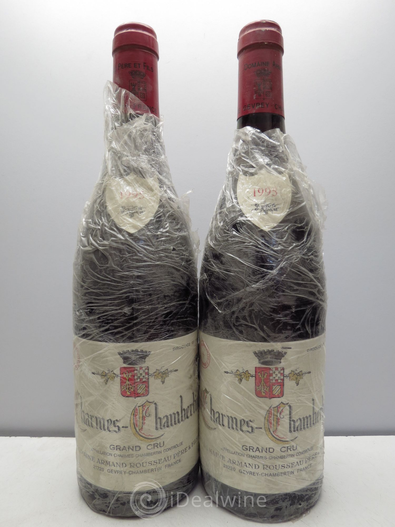 Charmes-Chambertin Grand Cru Armand Rousseau (Domaine) 1995 - Lot de 2 bouteilles - 0