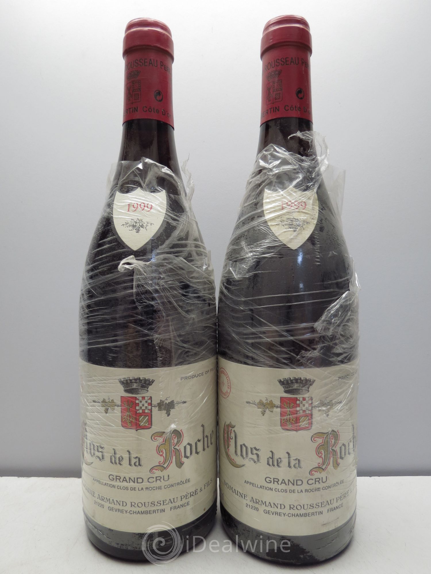 Clos de la Roche Grand Cru Armand Rousseau (Domaine) 1999 - Lot de 2 bouteilles - 0