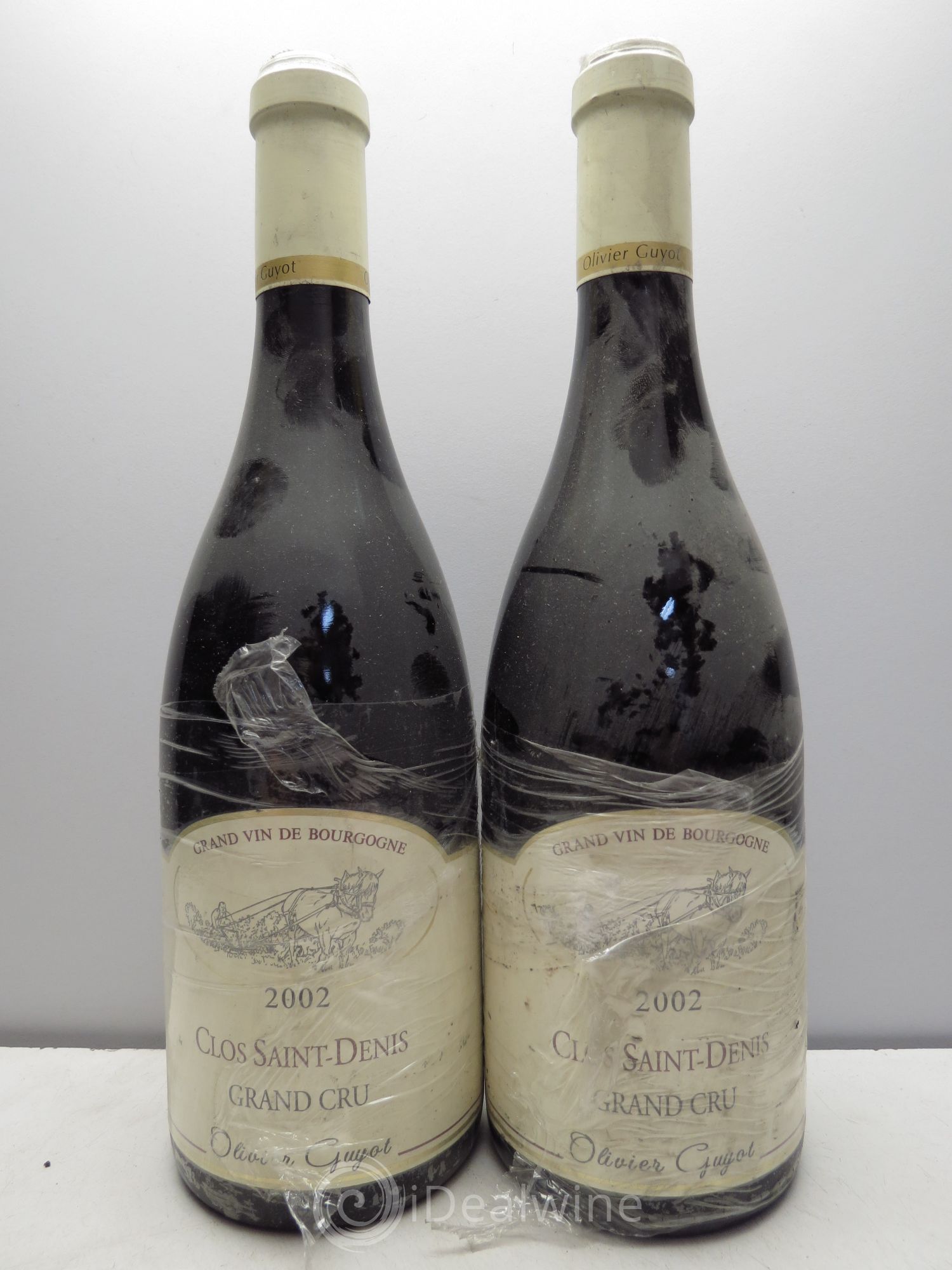 Clos Saint-Denis Grand Cru O.Guyot 2002 - Lot de 2 bouteilles - 0