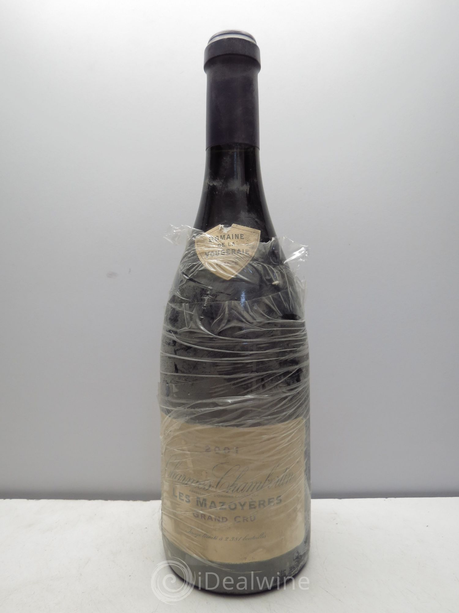 Charmes-Chambertin Grand Cru Les Mazoyères - Domaine de la Vougeraie 2001 - Posten von 1 Flasche - 0