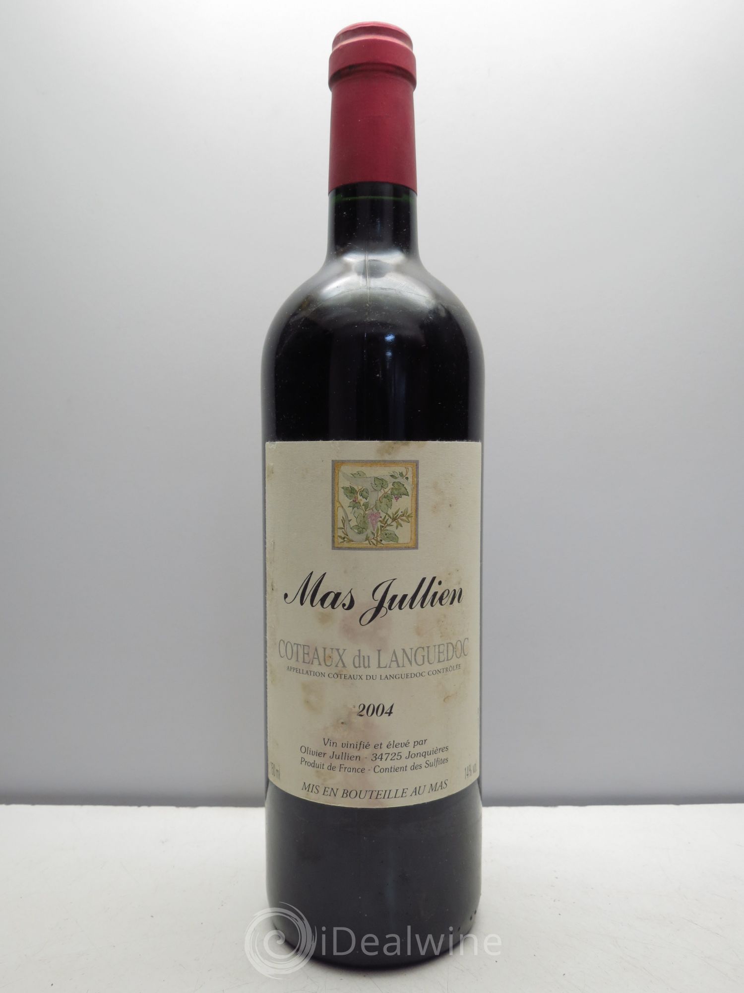 Coteaux du Languedoc Mas Jullien 2004 - Lot de 1 bouteille - 0
