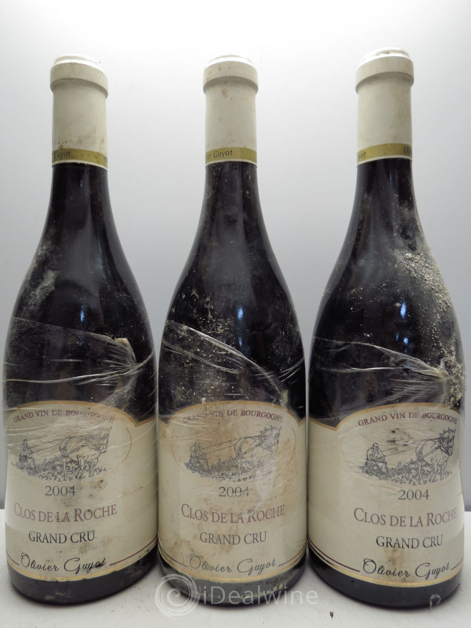 Clos de la Roche Grand Cru 2004 - Posten von 3 Flaschen - 0