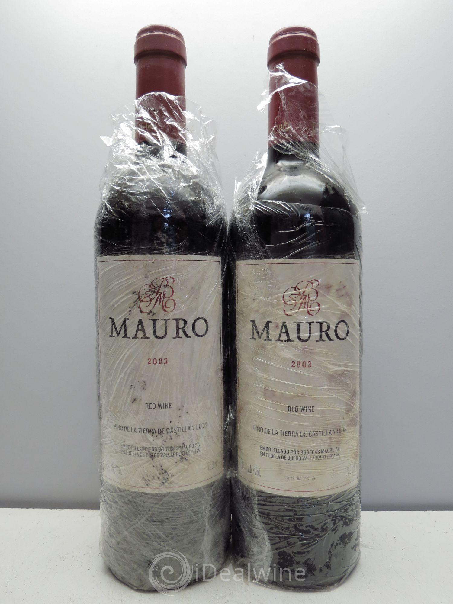 Castilla y Leon Bodegas Mauro Vino de la Tierra de Castilla y Leon 2003 - Posten von 2 Flaschen - 0