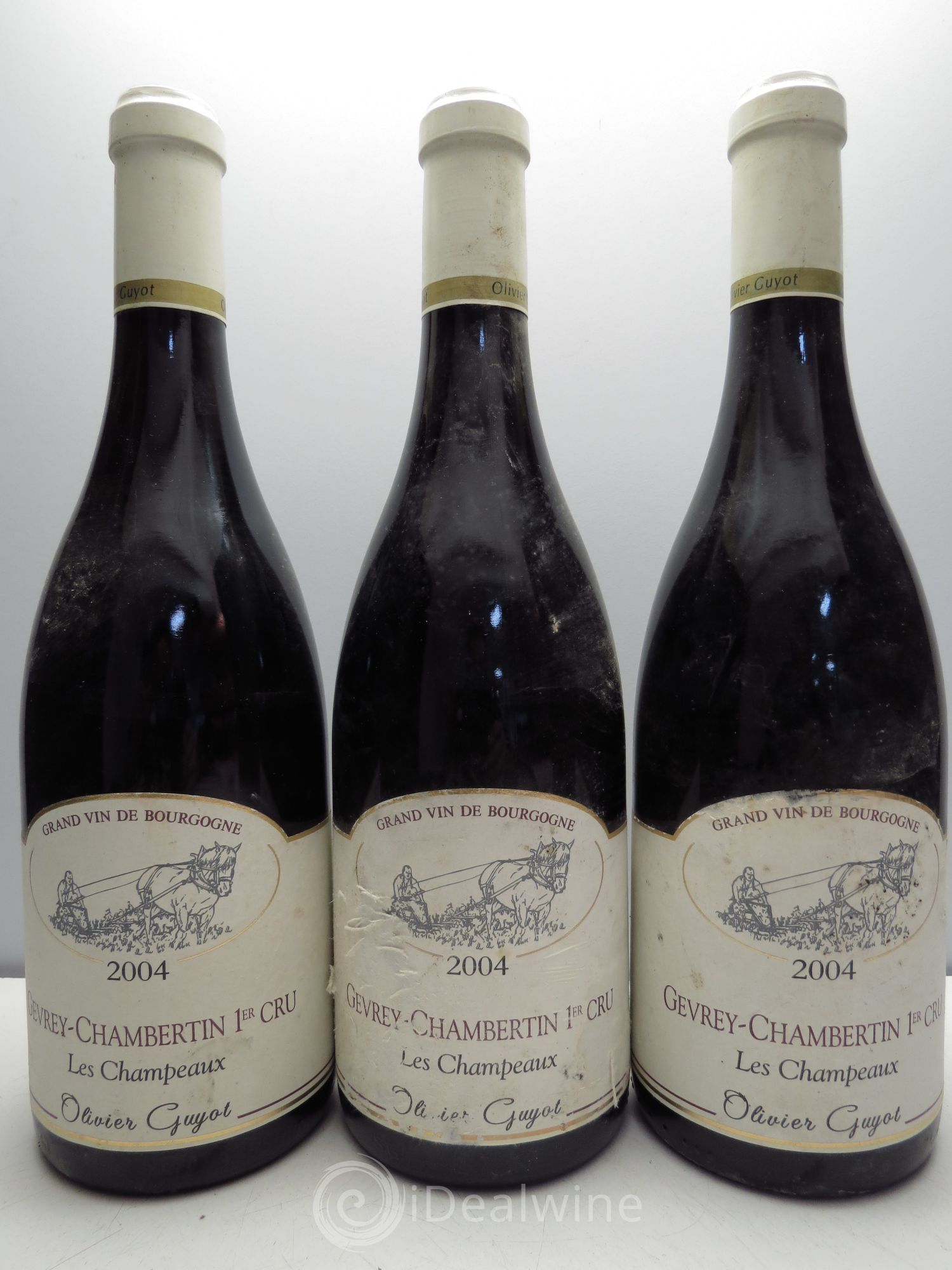 Gevrey-Chambertin 1er Cru 2004 - Posten von 3 Flaschen - 0